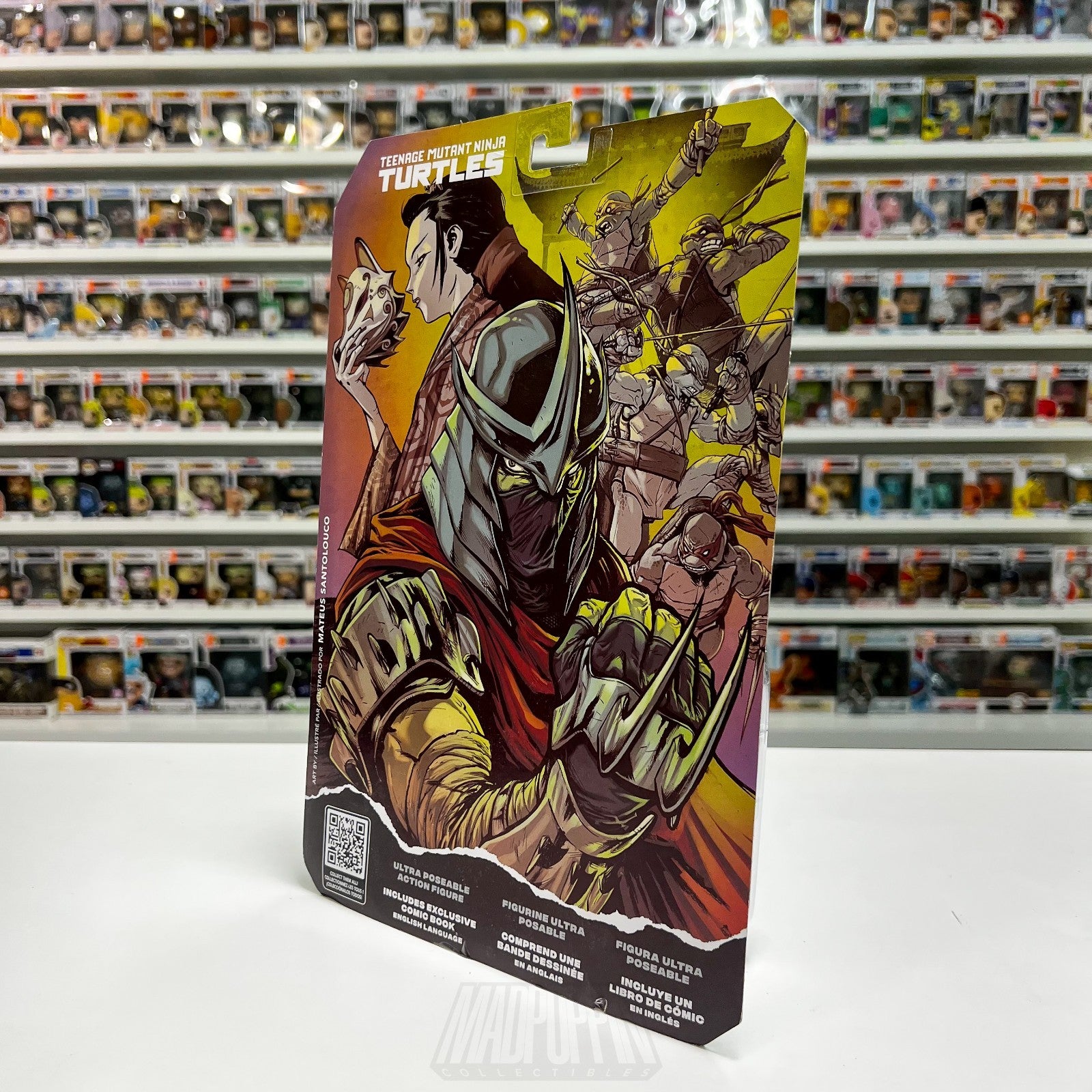 McFarlane Toys TMNT Teenage Mutant Ninja Turtles Shredder Page Punchers Villains