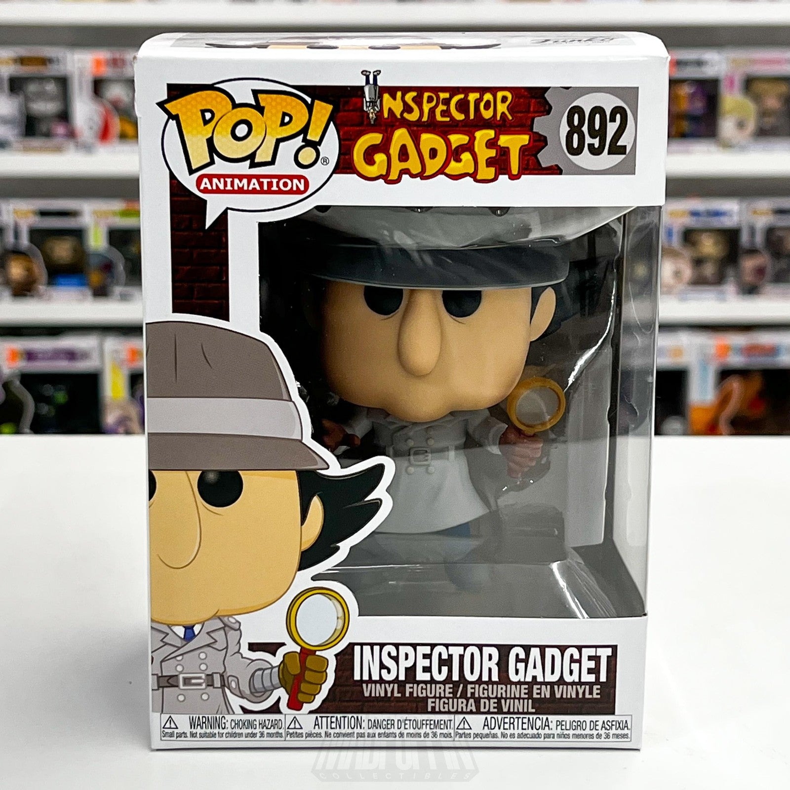 Funko Pop! Animation Inspector Gadget 892 Vinyl Figure Window Box 2020 Collector0