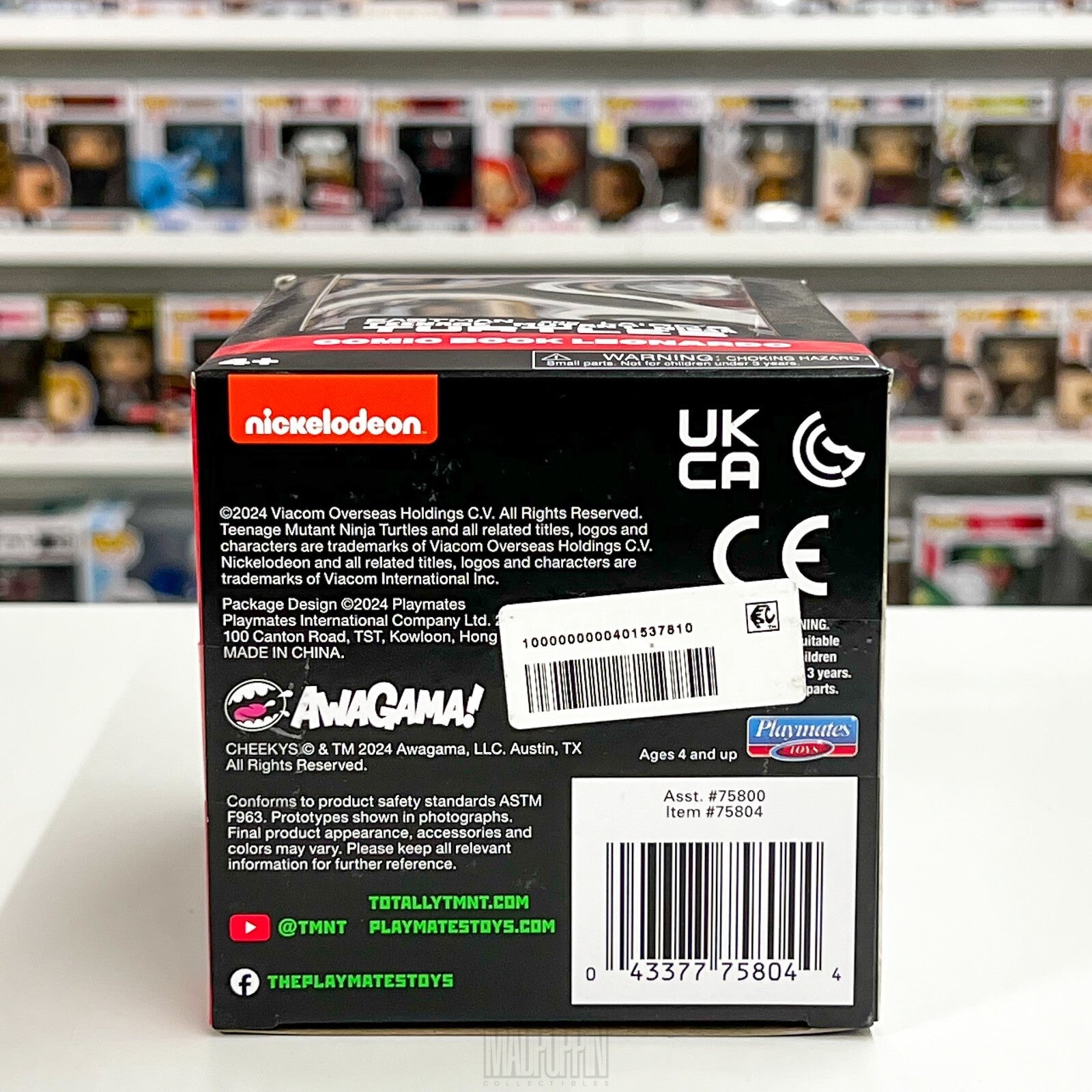 Cheekys Eastman Laird Teenage Mutant Ninja Turtles Comic Book Leonardo