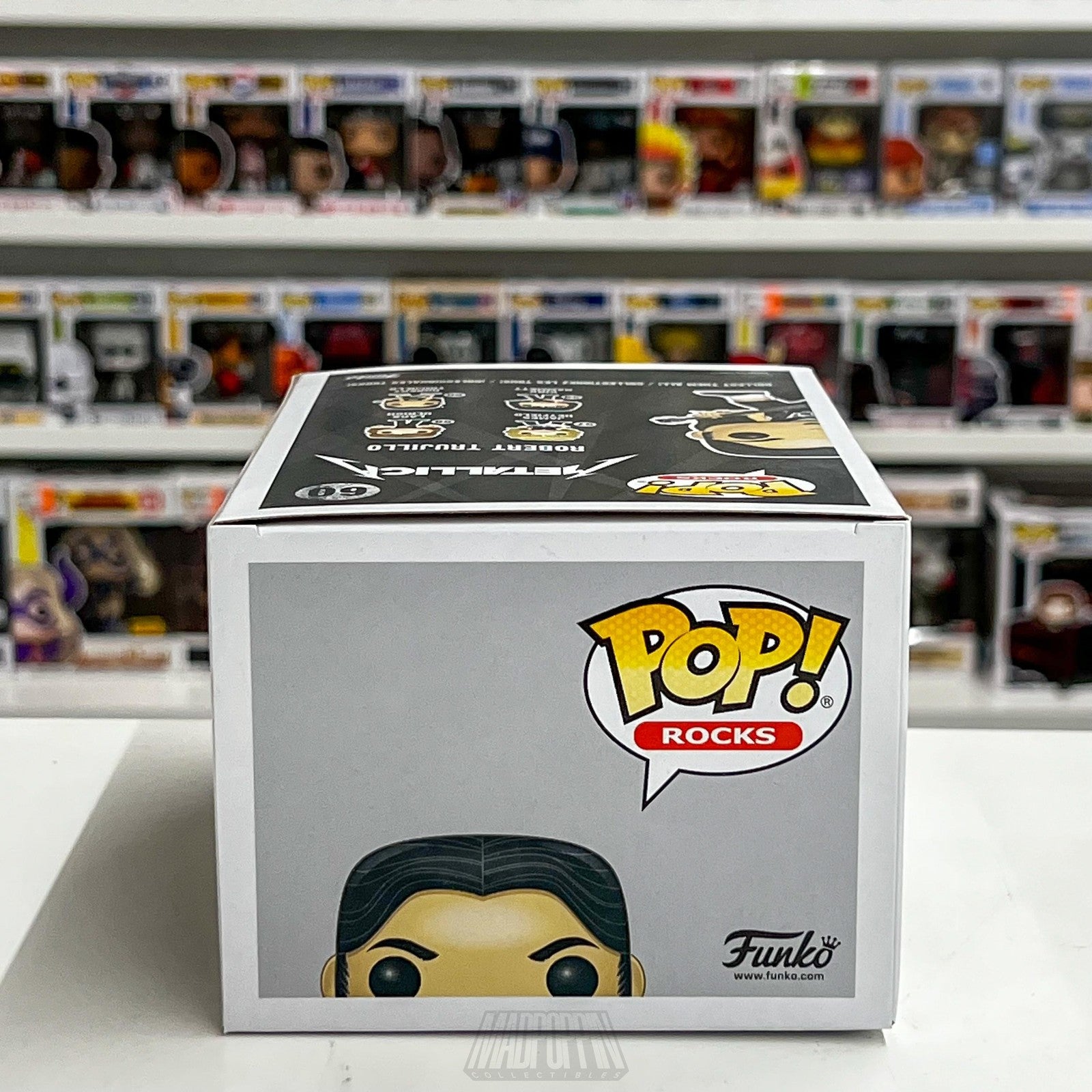 Funko Pop Rocks Metallica Robert Trujillo 60 Vinyl Figure New Box Collector Toy