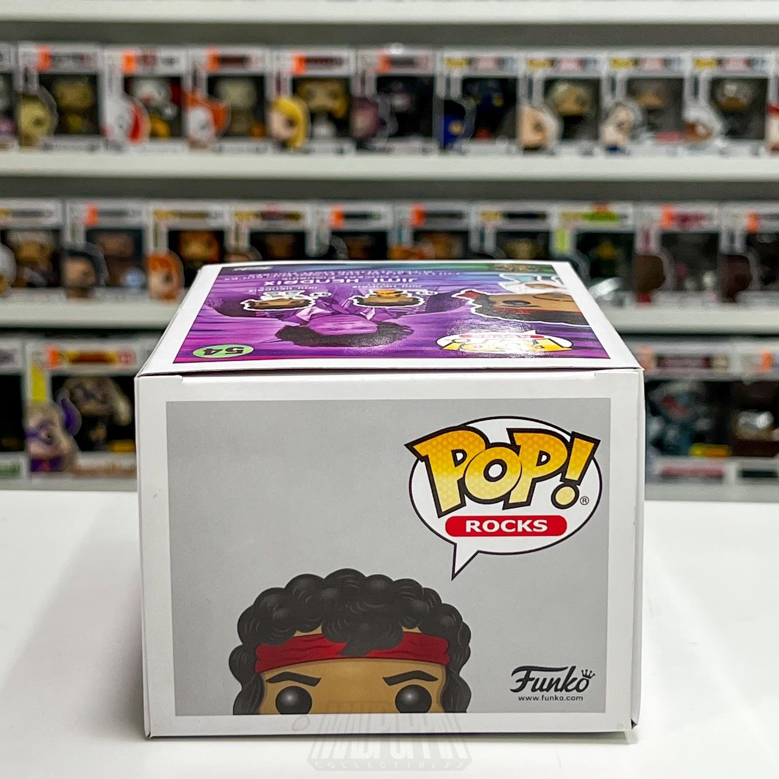 Funko Pop! Rocks Jimi Hendrix 54 Woodstock Vinyl Figure Collectible Toy Music