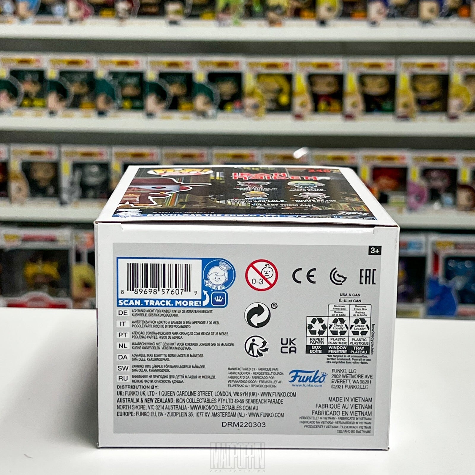 Funko Pop Rocks Iron Maiden Stranger Strange Land Eddie Chase Heavy Metal 248