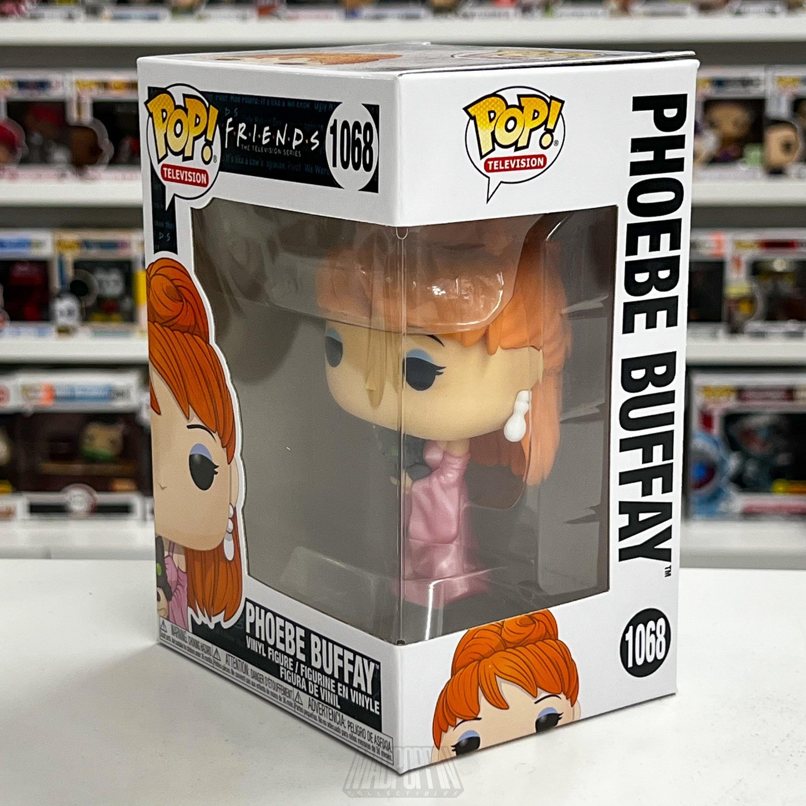 Funko Pop Phoebe Buffay Friends 1068 Vinyl Figure TV Show Collectible New Boxed