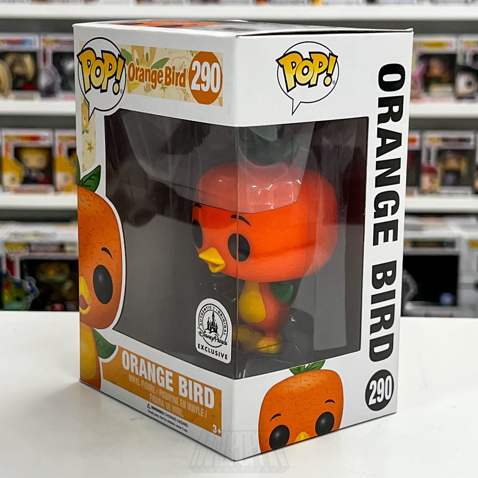 Funko Pop Disney Orange Bird Parks Exclusive 290 Florida World Toy Vinyl Figure1