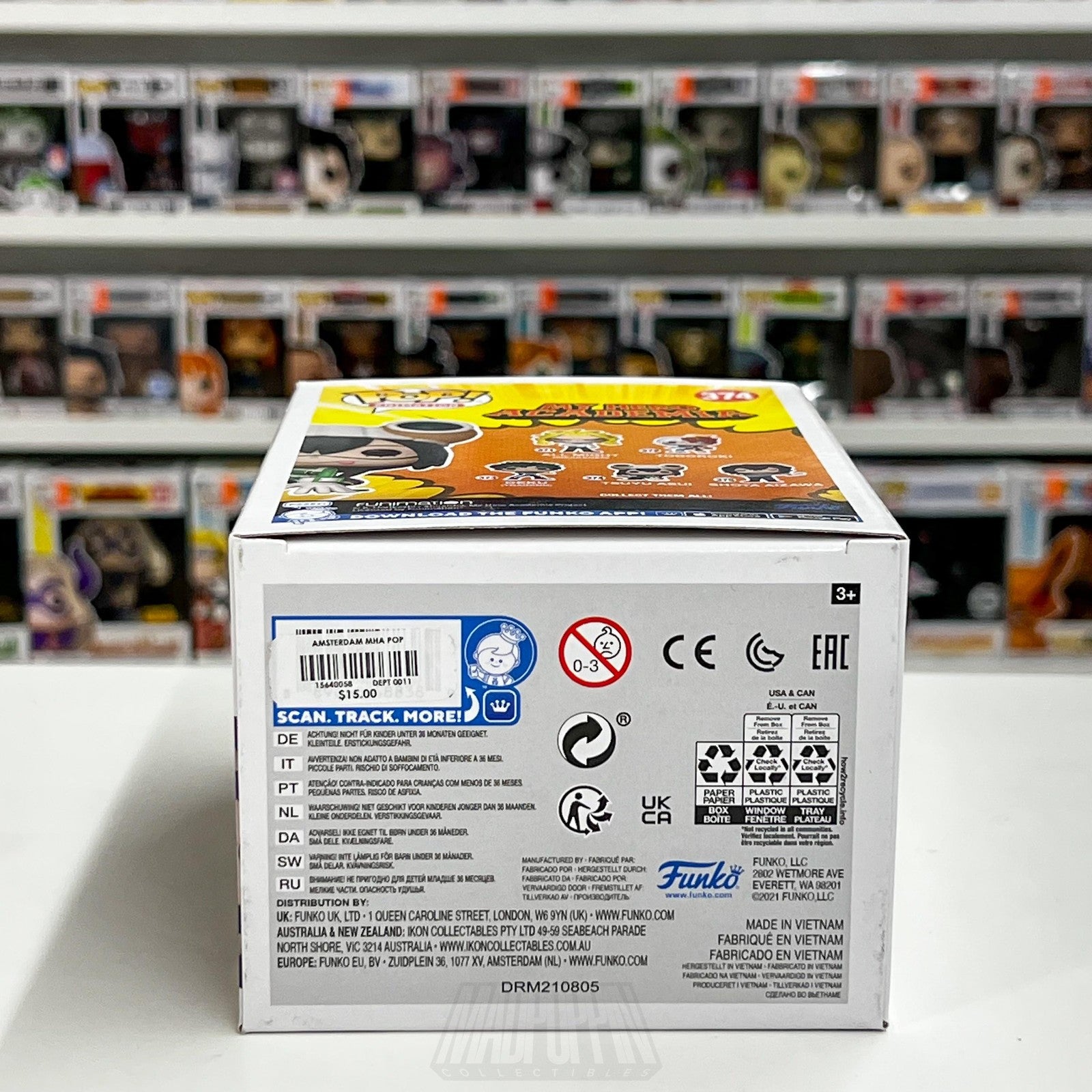 Funko Pop! My Hero Academia Tsuyu Asui #374 Fall Convention Limited Anime Figure