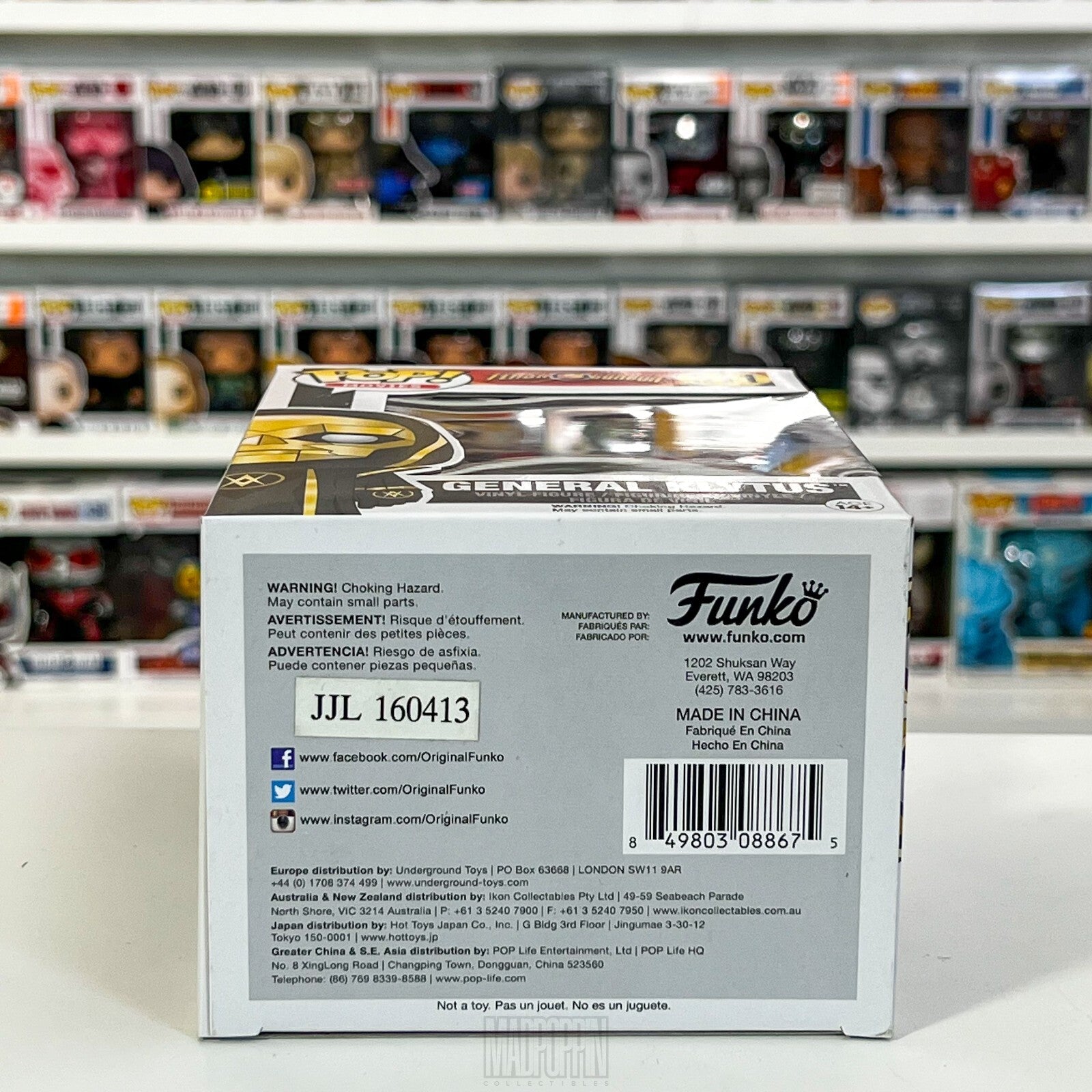 Funko Pop Movies Flash Gordon General Klytus Vaulted Space Opera Mongo 311