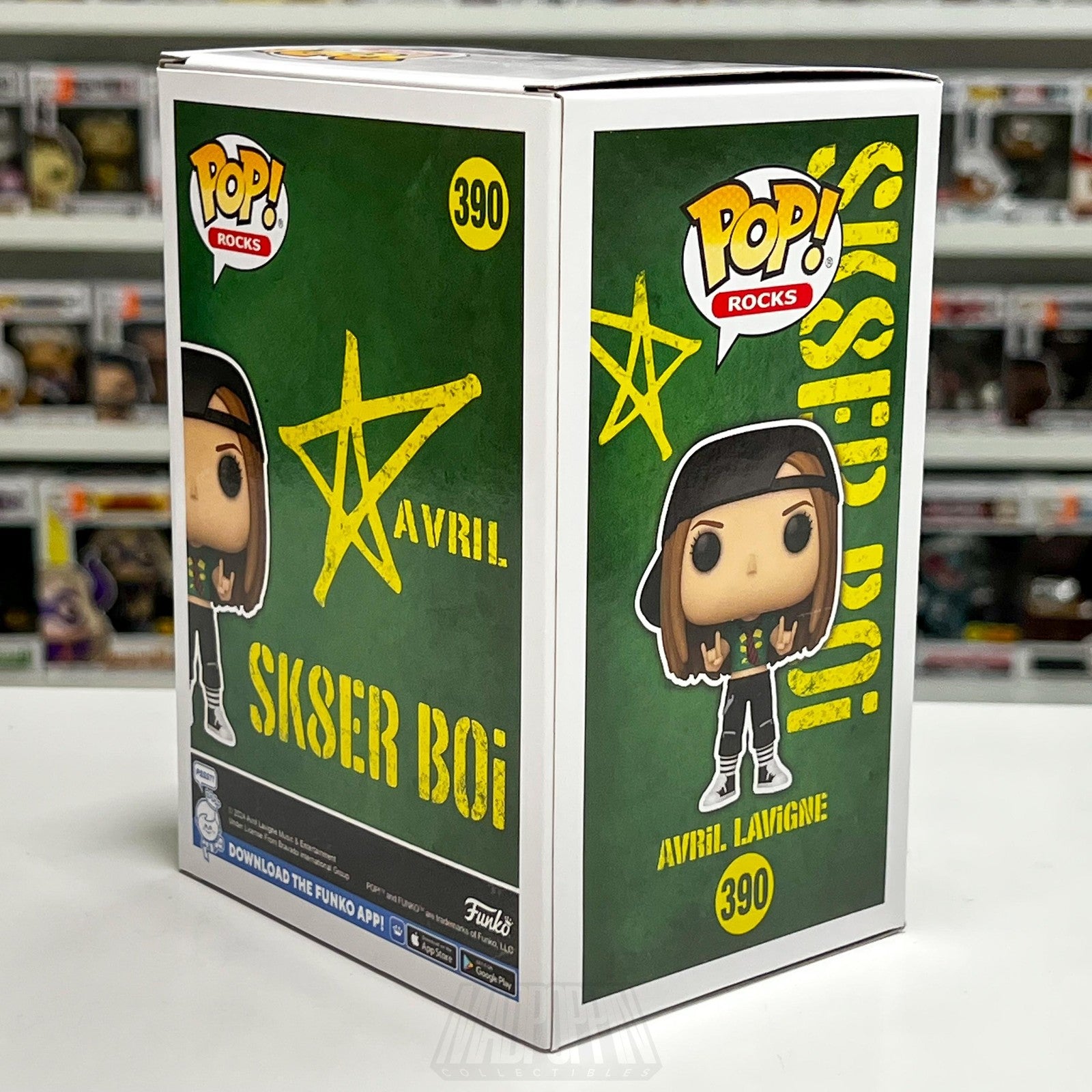 Funko Pop! Rocks Avril Lavigne 390 Sk8er Boi Vinyl Figure New in Box Toy Punk