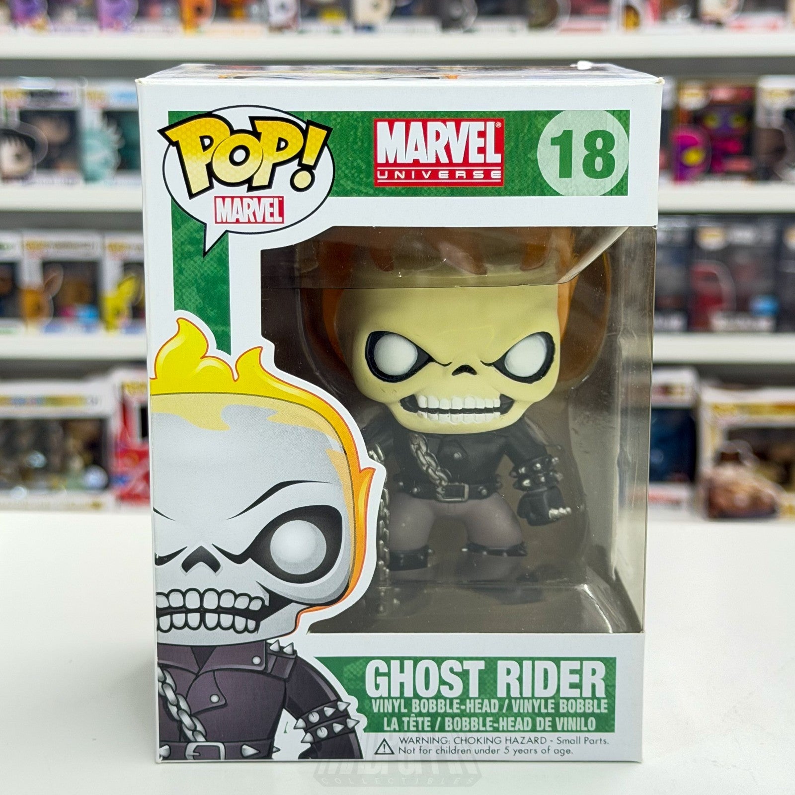 Funko Pop Marvel Universe Ghost Rider 18 Supernatural Antihero Toy Vinyl Figure0