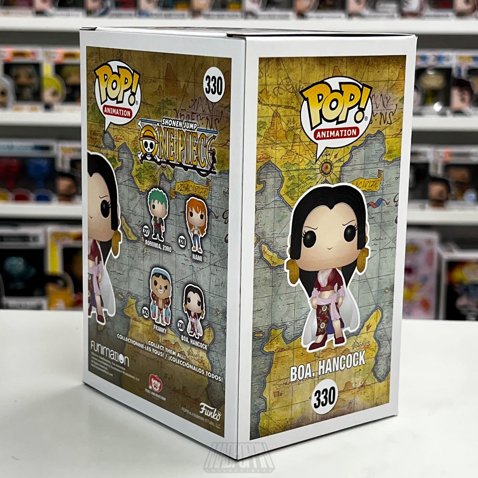 Funko Pop Animation One Piece Boa Hancock Figure 330 Vinyl Anime Collectible New