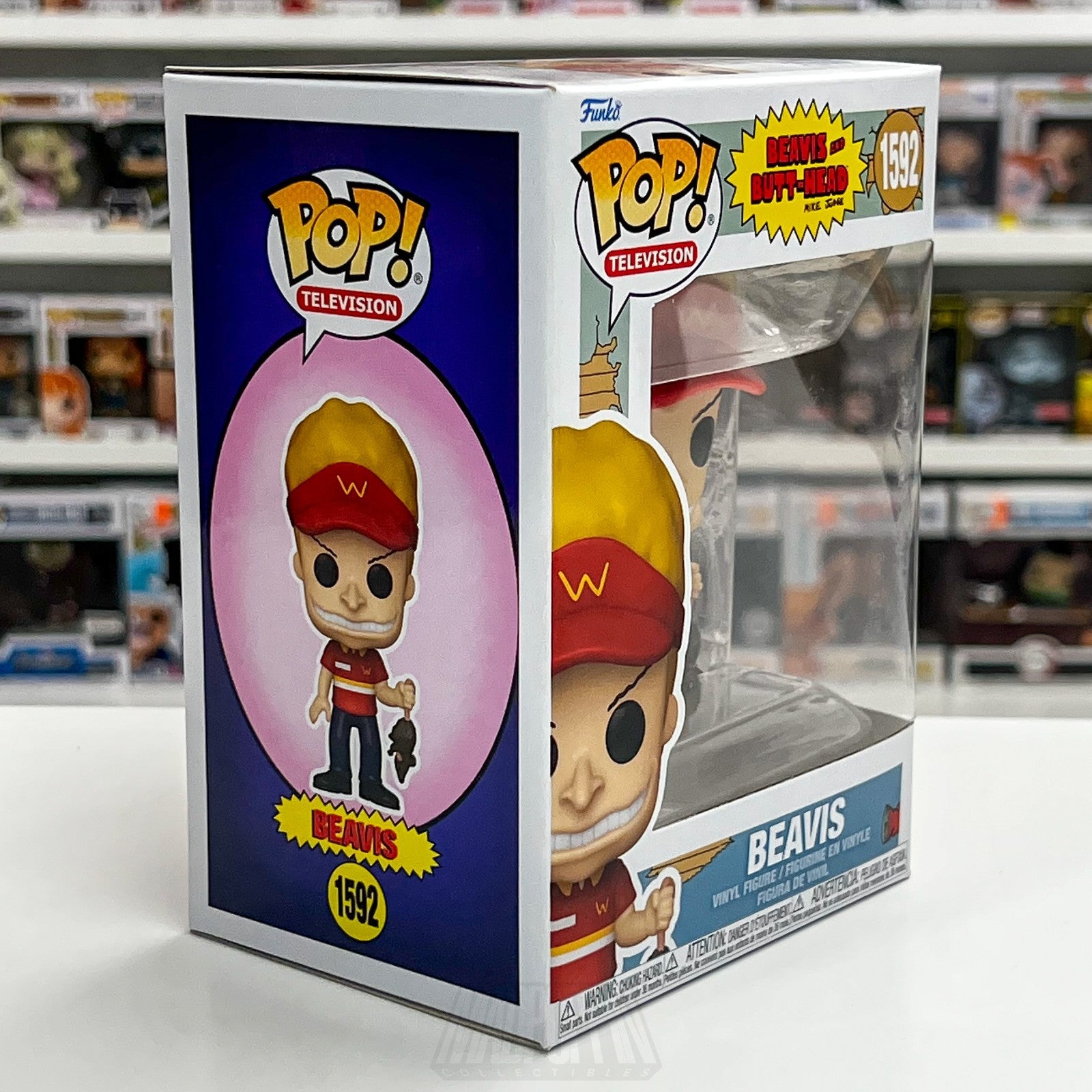 Funko Pop Television Beavis & Butt-Head Burger World Uniform 1592 Vinyl Figure5
