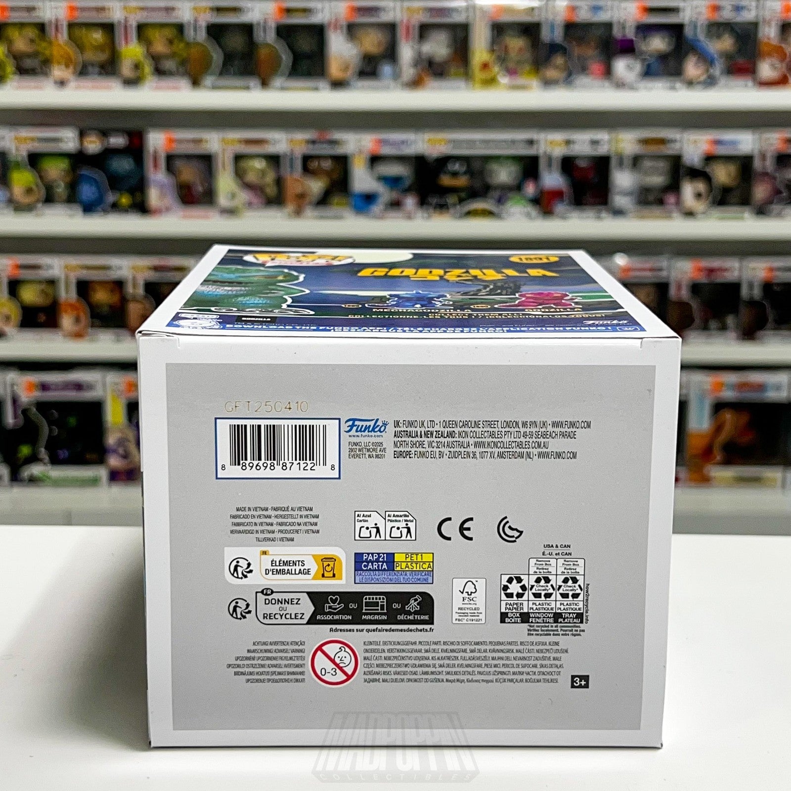 Funko Pop Movies Godzilla 1891 Special Edition Exclusive Vinyl Figure New In Box