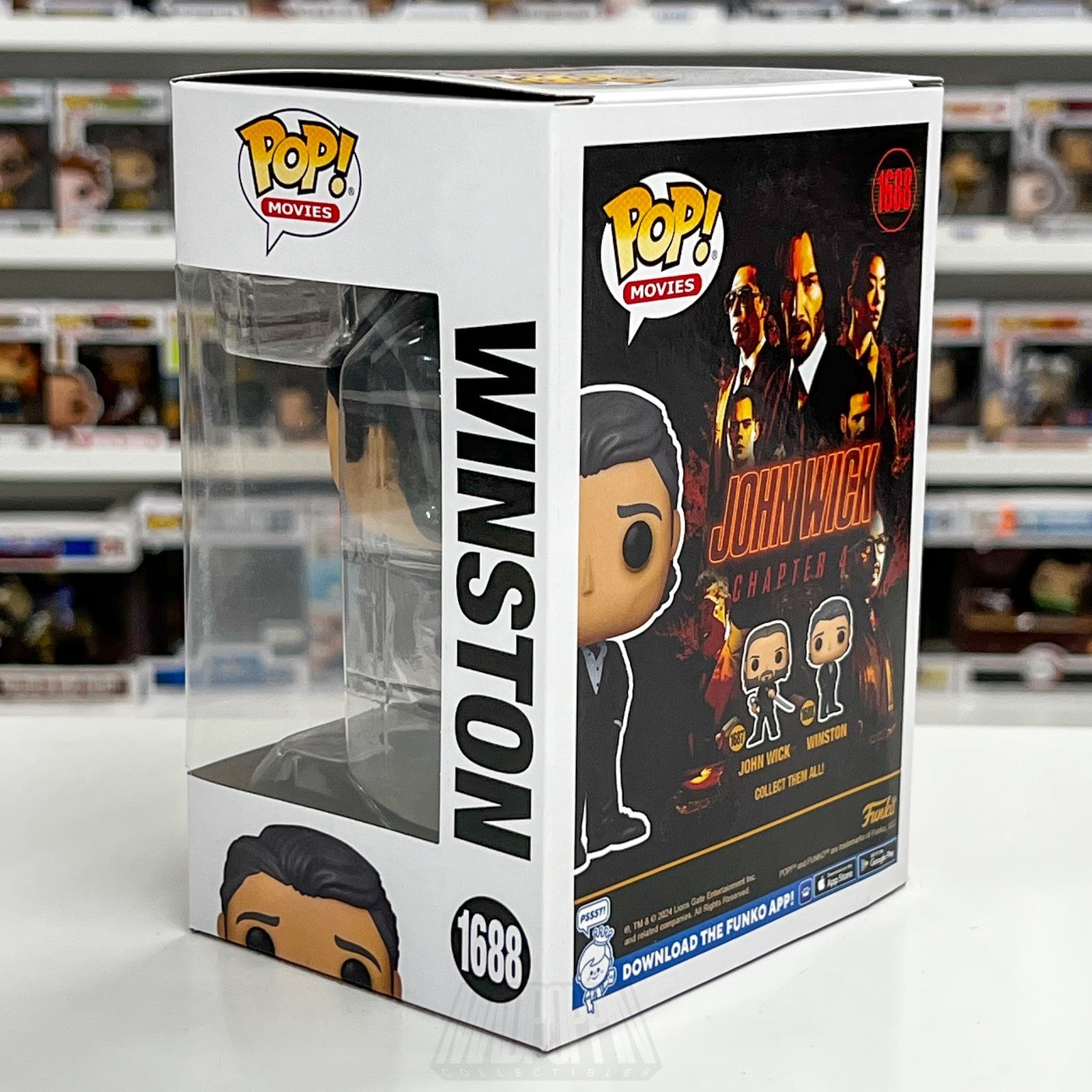 Funko Pop Movies John Wick Chapter 4 Winston Scott 1688 Assassins Vinyl Figure2