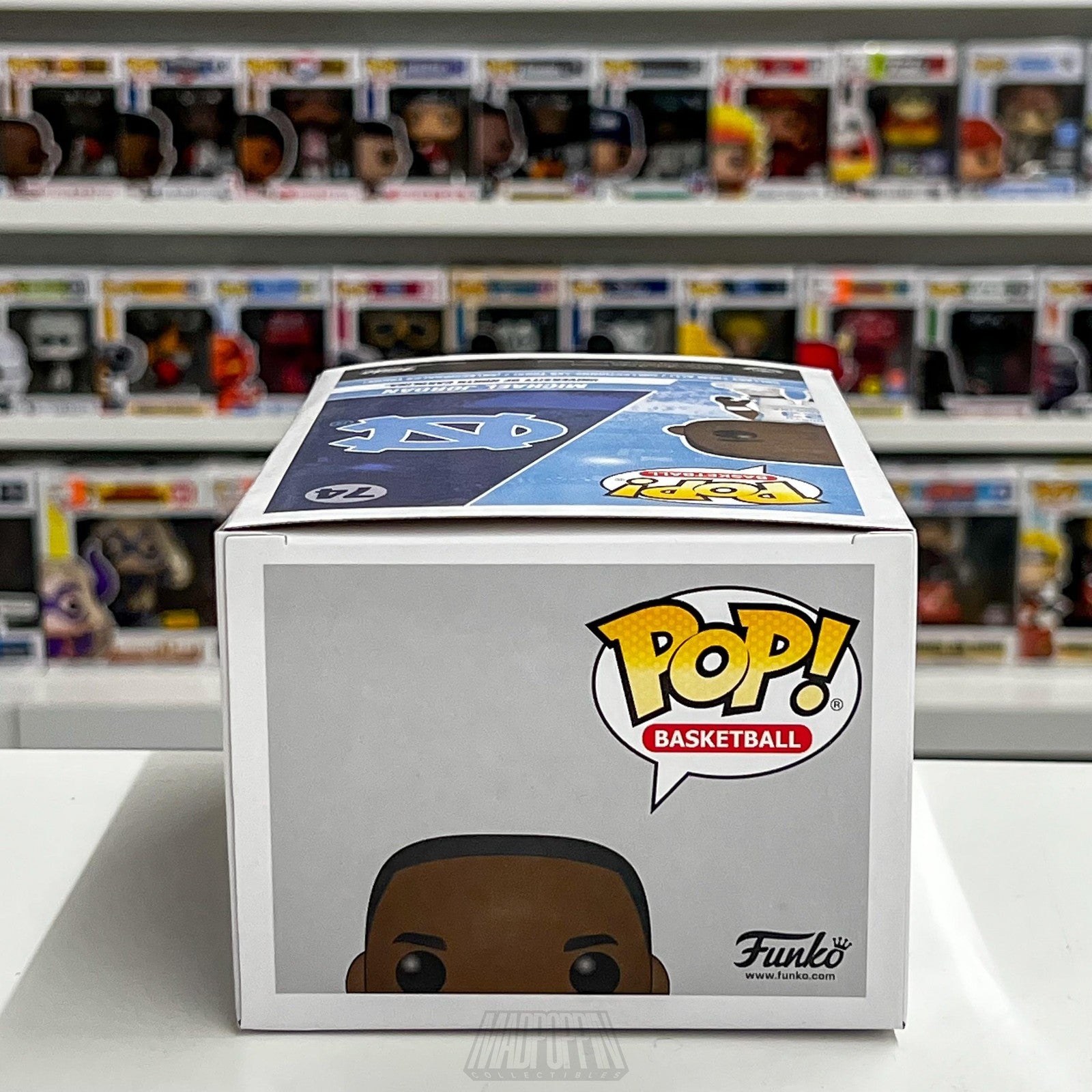 Funko Pop North Carolina Basketball Figure Michael Jordan NCAA Basketball 74 UNC