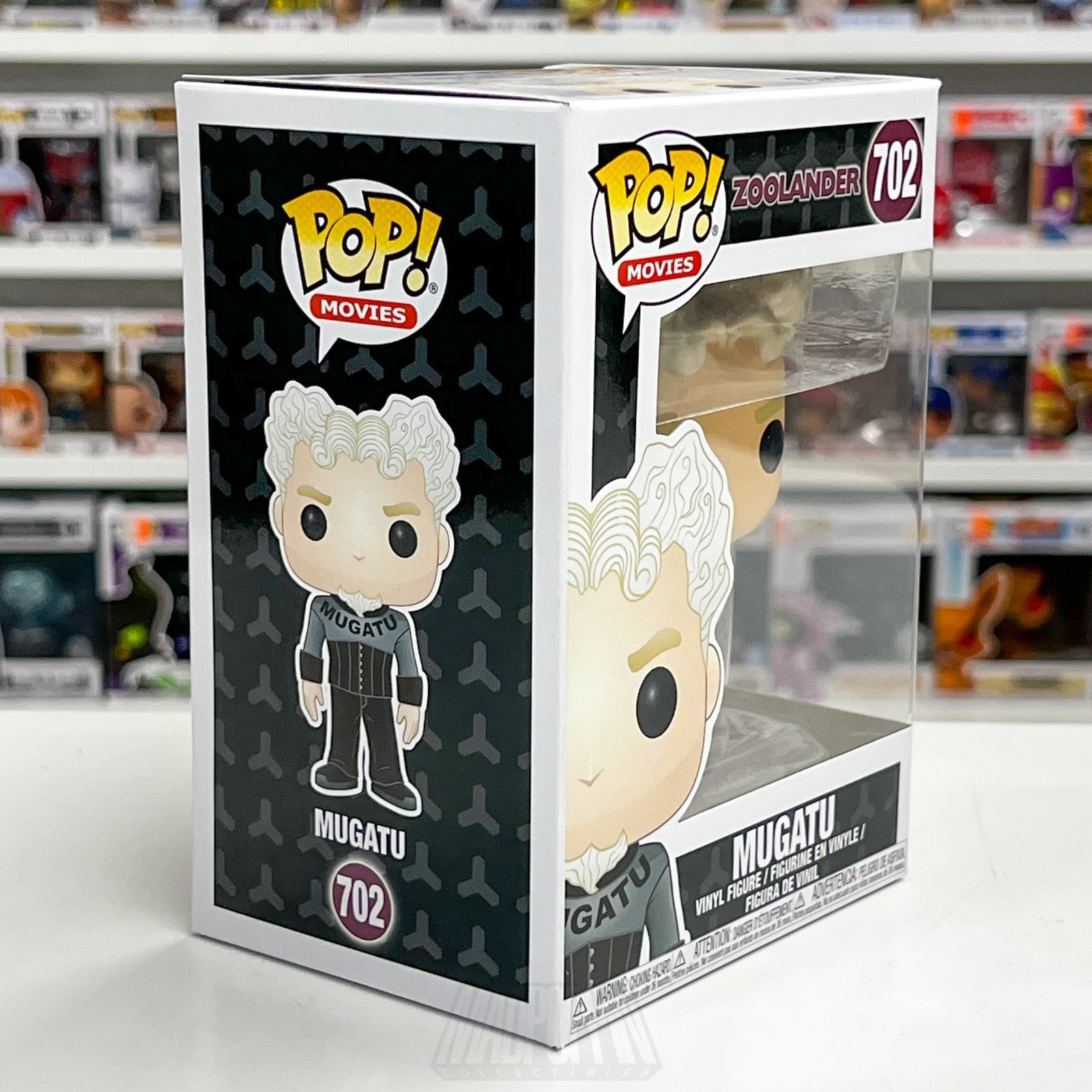Funko Pop Movies Zoolander Mugatu 702 American Comedy Will Ferrell Vinyl Figure5