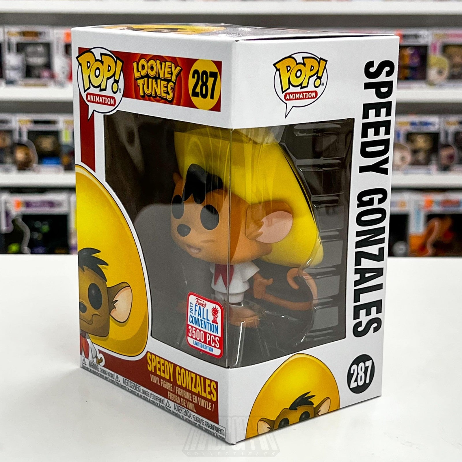 Funko Pop Animation Looney Tunes Speedy Gonzales 287 2017 Fall LE 3500 PCS NYCC1