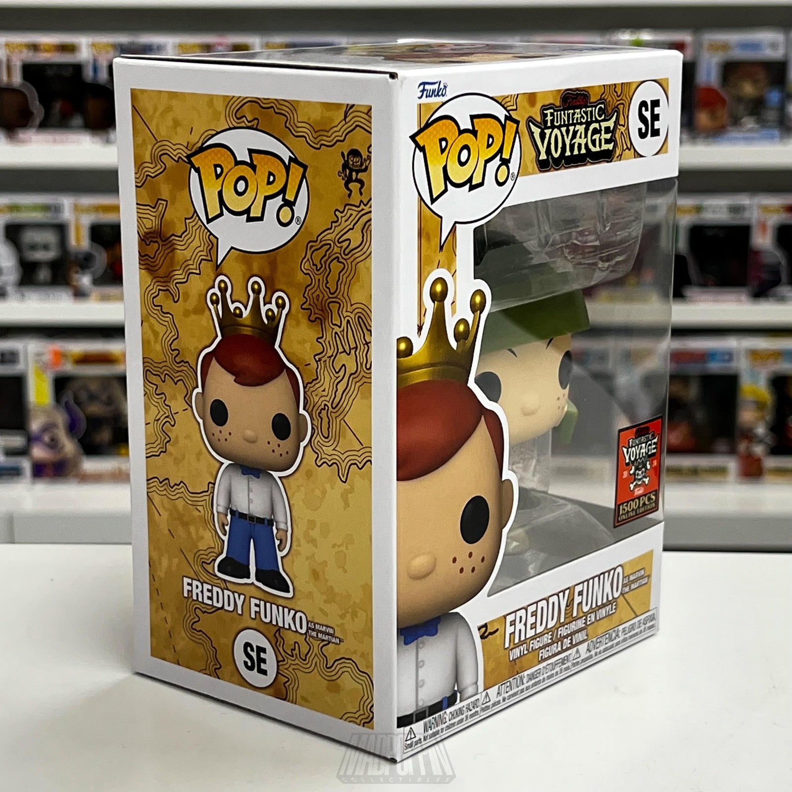 Funko Pop Freddy Funko Marvin The Martian Funtastic Voyage SE 1500 PCS Exclusive