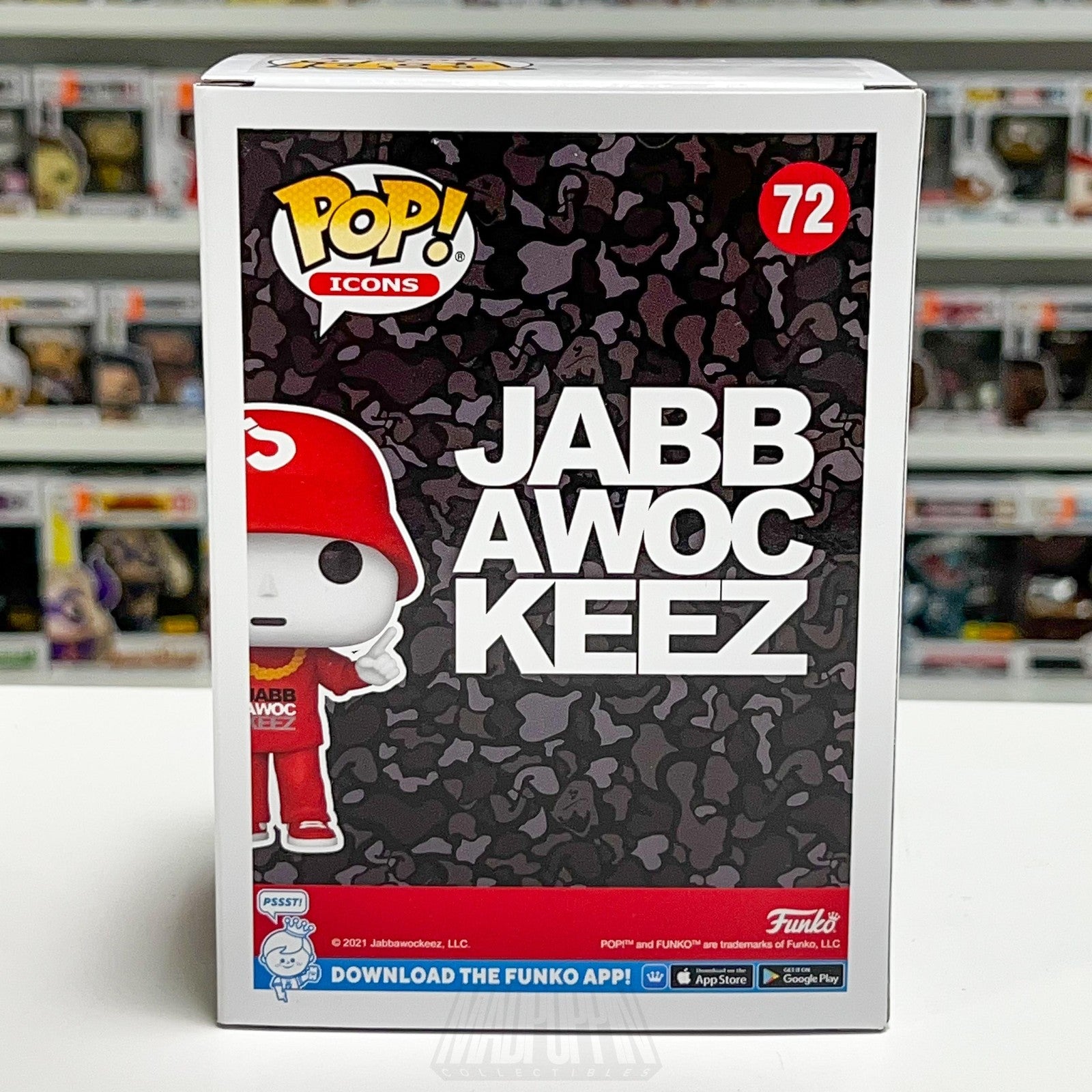 Funko Pop! Icons Jabbawockeez 72 Vinyl Figure Red Outfit New Dance Crew Toy NIB