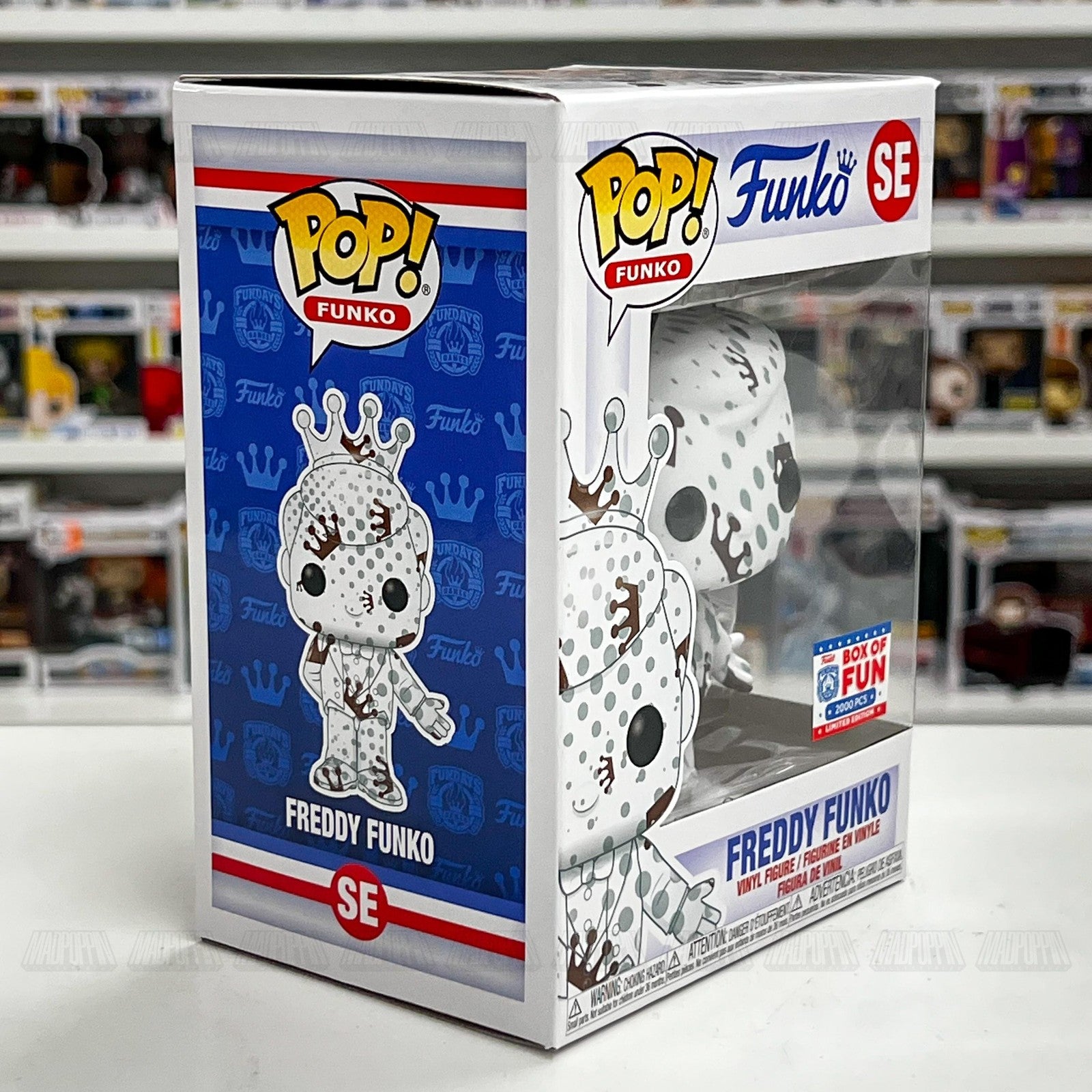 Funko Pop Freddy Funko SE Artist Series Fundays Box of Fun LE 2000 PCS Figure