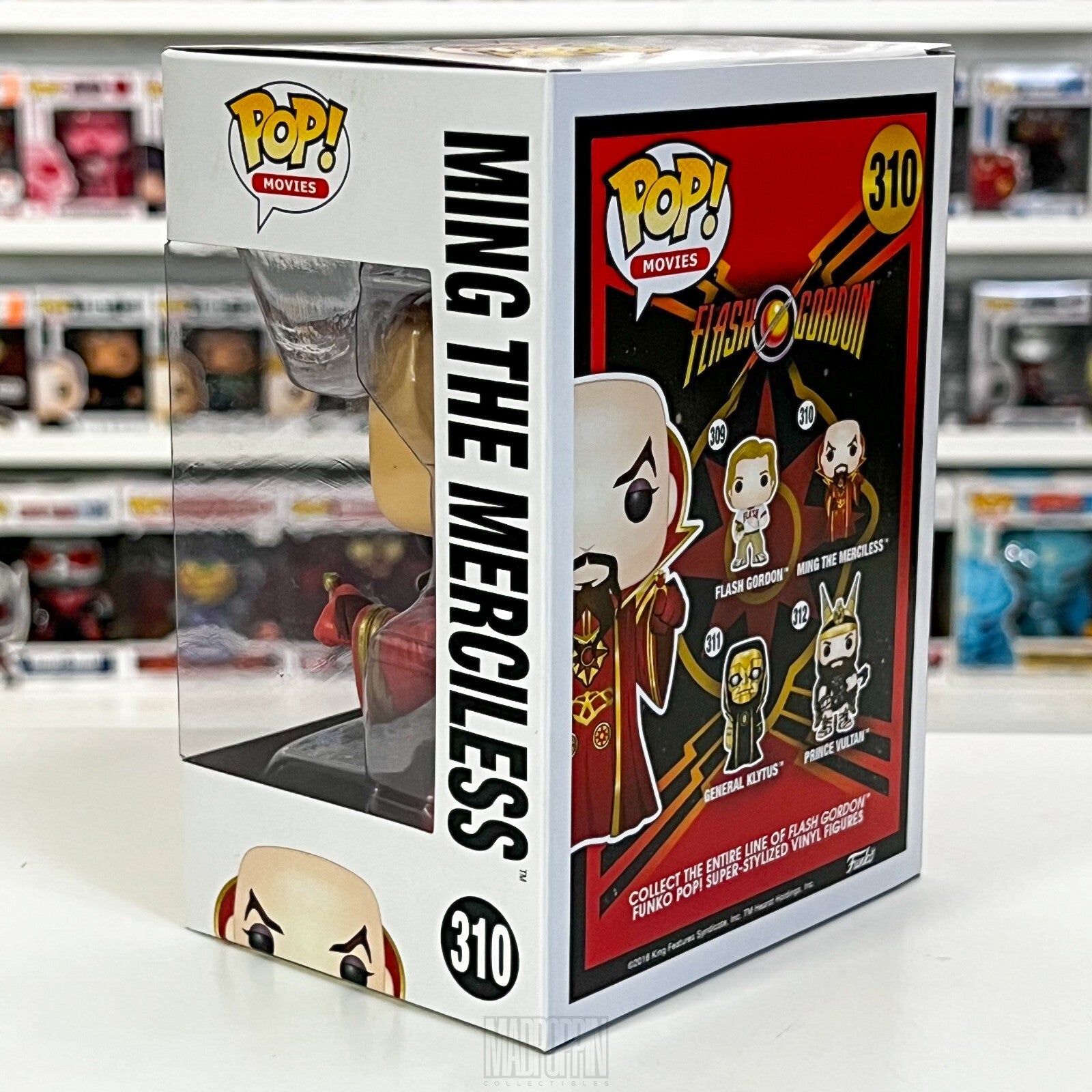 Funko Pop Movies Flash Gordon Ming the Merciless Vaulted Space Opera Mongo 310