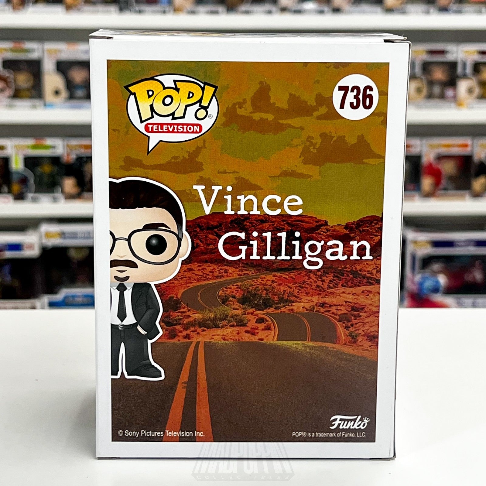 Funko Pop Television Director Vince Gilligan 736 Breaking Bad Toy Vinyl Figure3