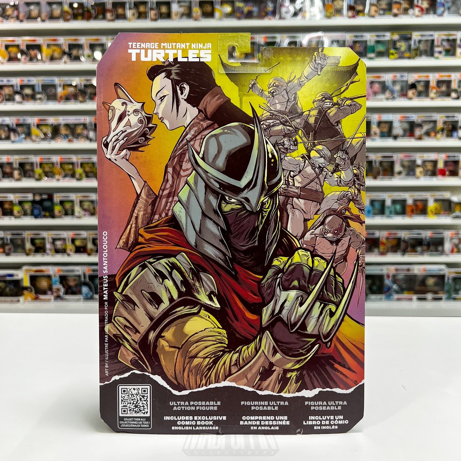 McFarlane Toys TMNT Teenage Mutant Ninja Turtles Shredder Page Punchers Villains