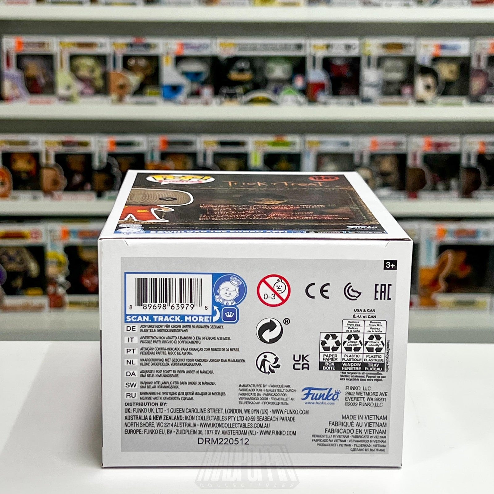 Funko Pop! Movies Trick 'r Treat Sam 1242 Vinyl Figure New Box Horror Samhain