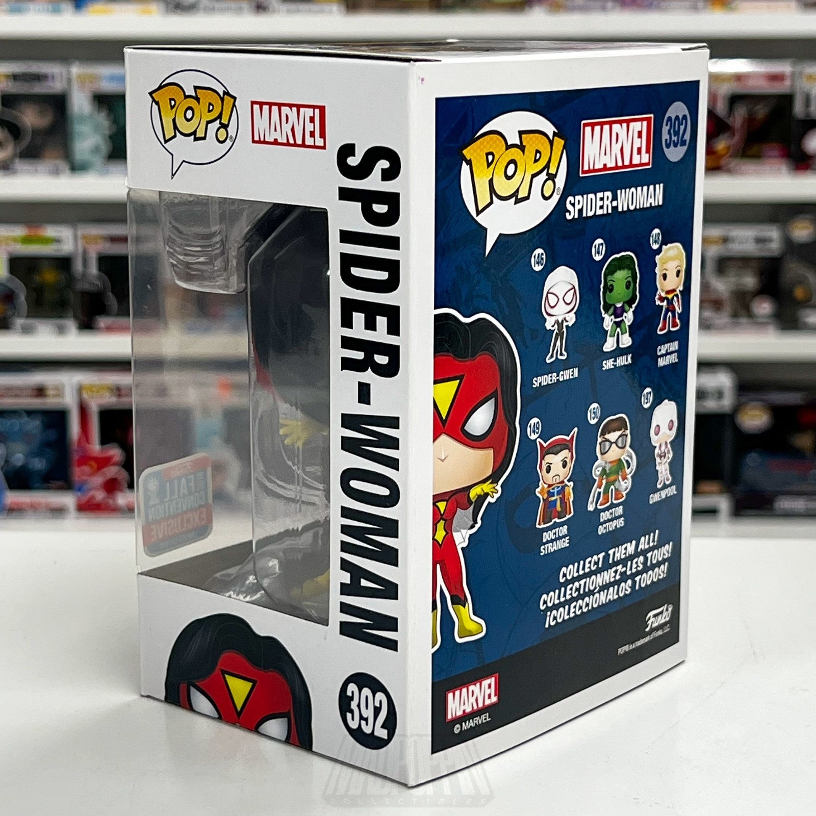 Funko Pop Marvel Spider-Woman NYCC Fall Con 392 Avengers Hydra Toy Vinyl Figure2