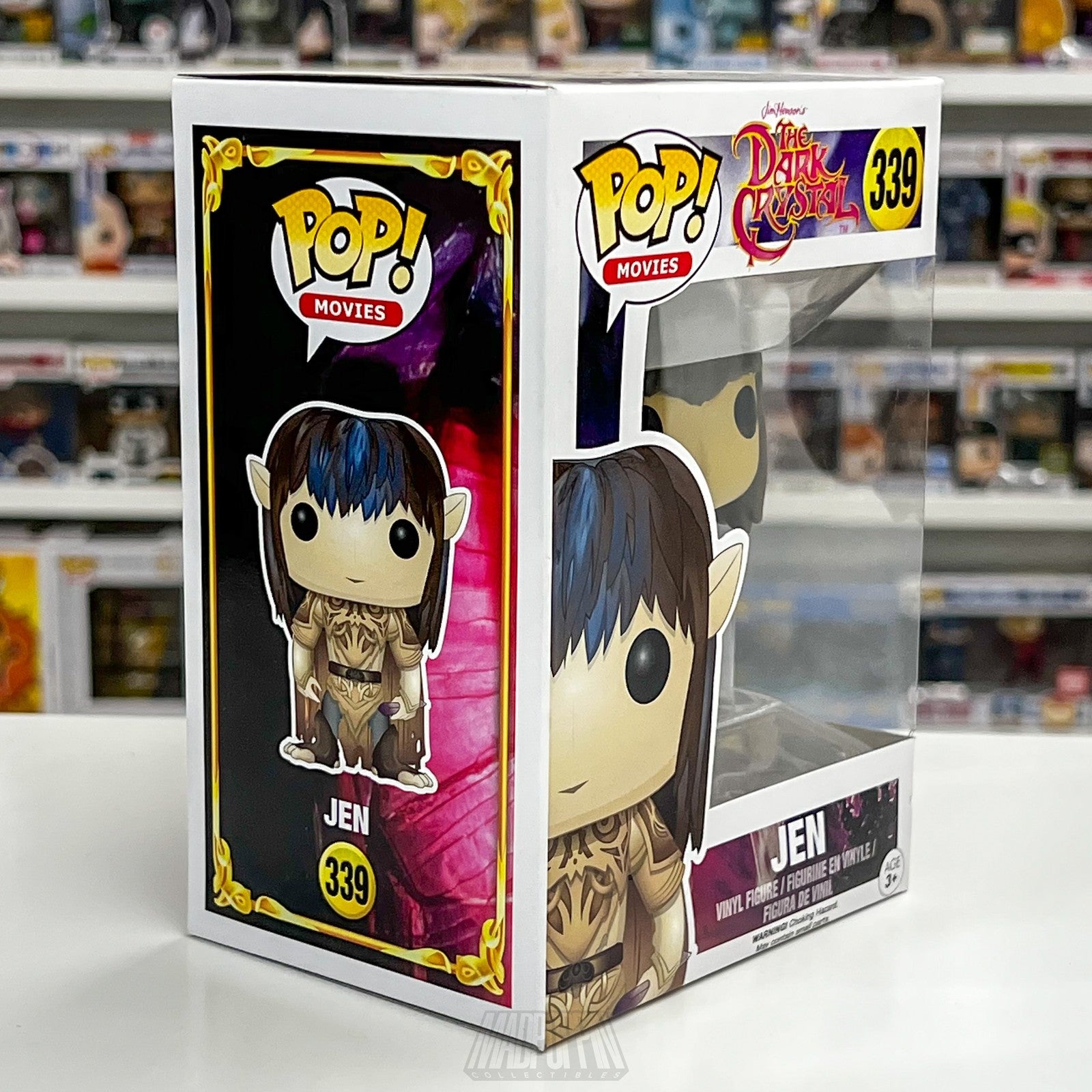 Funko Pop Jen The Dark Crystal 339 Vinyl Figure Movies Collectible Boxed Fantasy