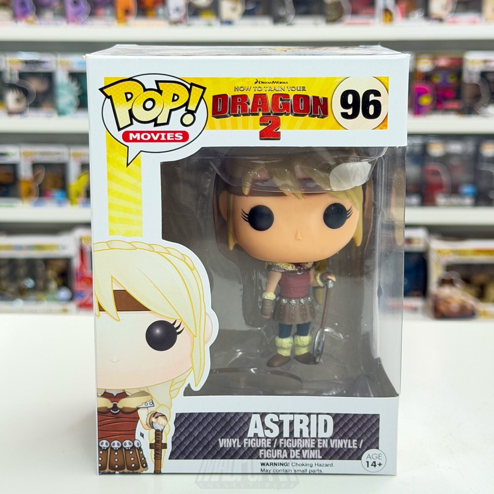 Funko Pop Movies How To Train Your Dragon 2 Astrid 96 Animated Toy Vinyl Figure0