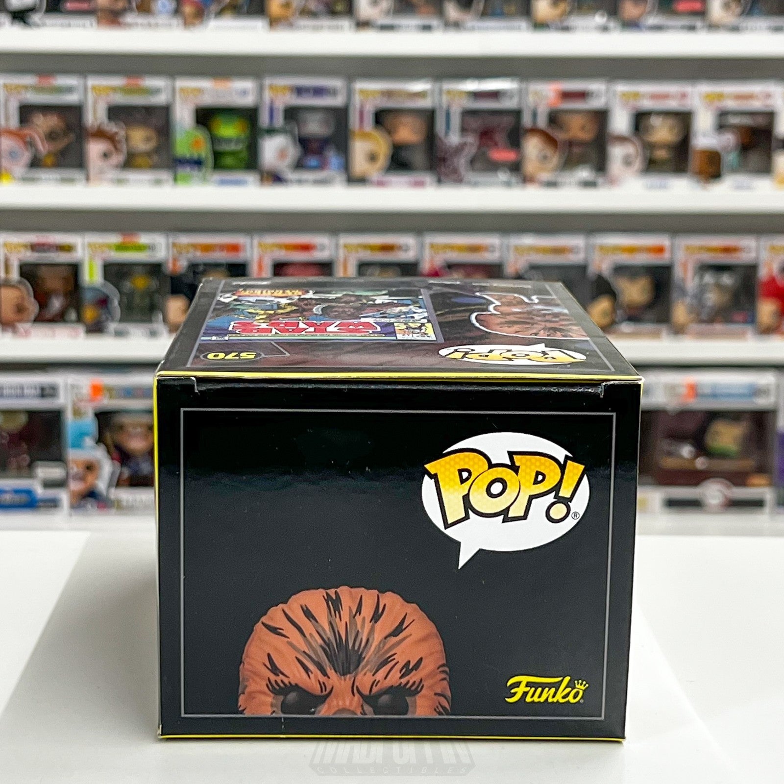 Funko Pop Star Wars Chewbacca w/Bowcaster Retro Target 570 Wookie Vinyl Figure6