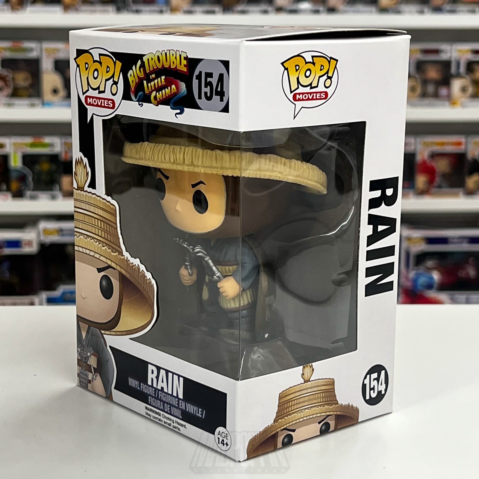 Funko Pop Movies Big Trouble In Little China Rain 154 Action Comedy Vinyl Figure1