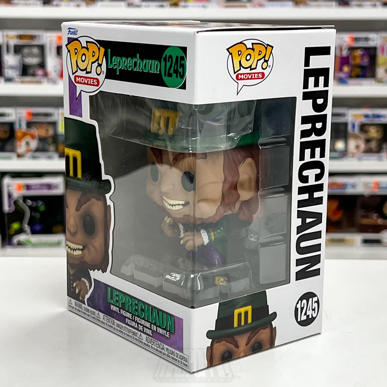 Funko Pop Movies Leprechaun 1245 American Horror Comedy Vinyl Figure Collectible1
