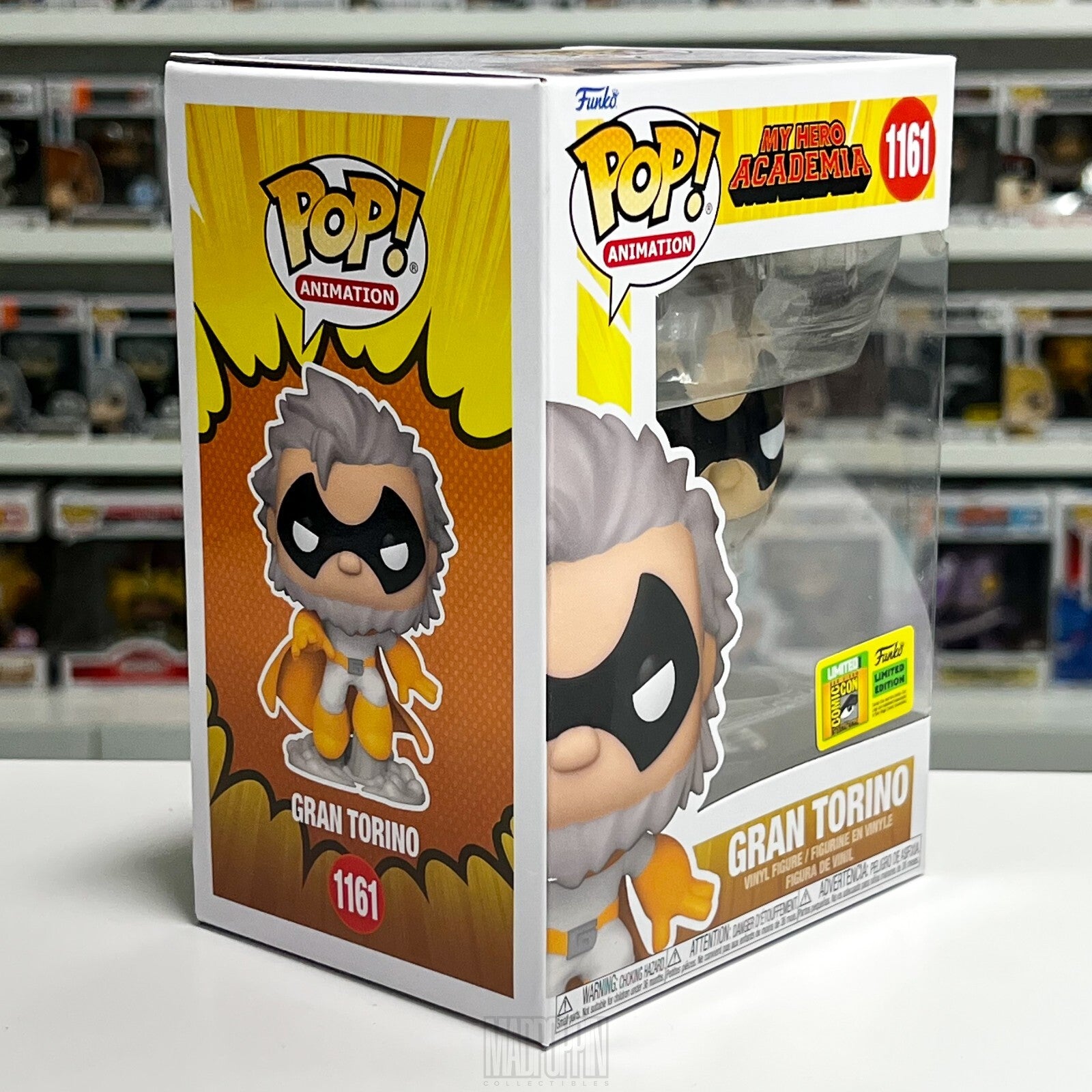 Funko Pop Anime My Hero Academia Gran Sorahiko Turino SDCC Official Sticker 1161