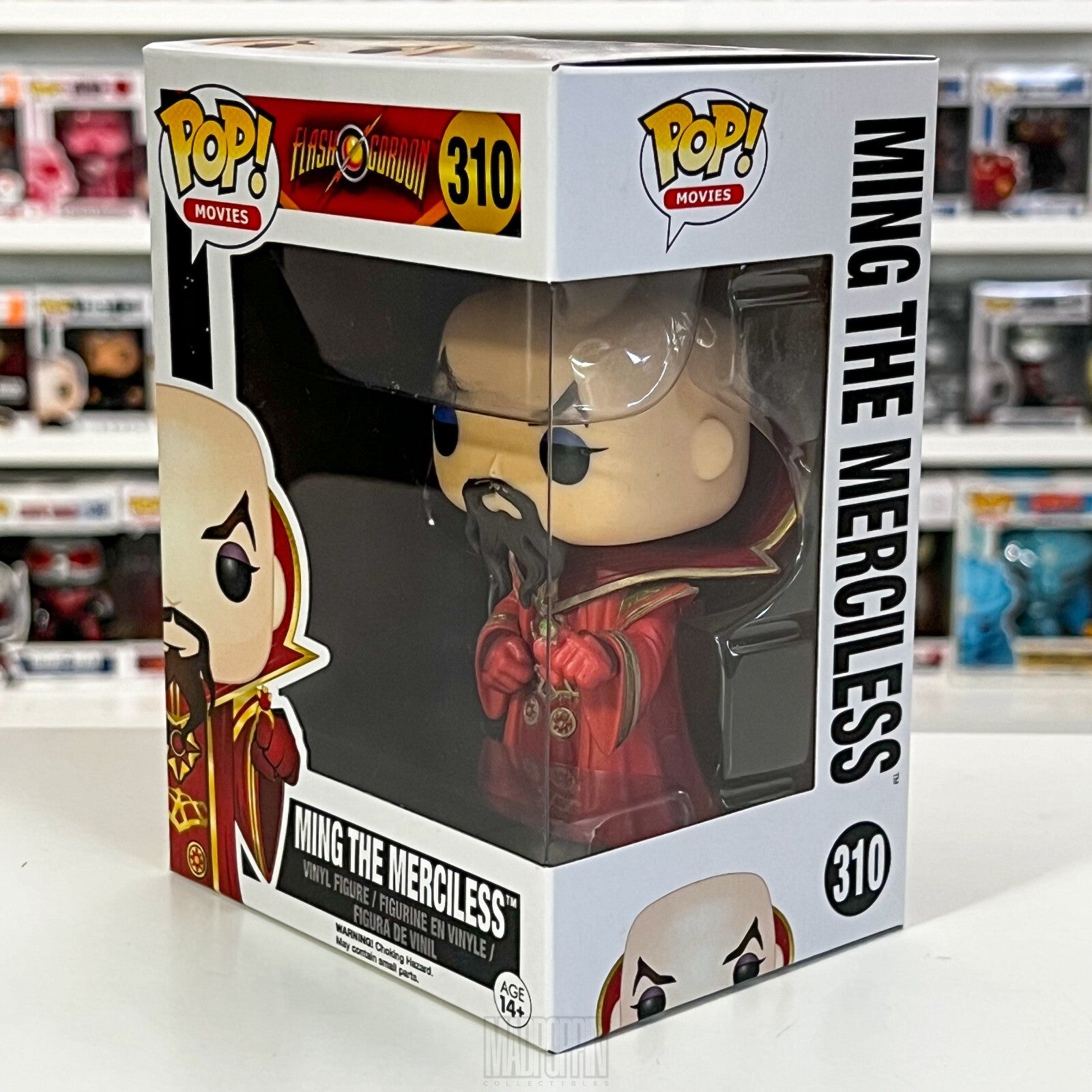Funko Pop Movies Flash Gordon Ming the Merciless Vaulted Space Opera Mongo 310
