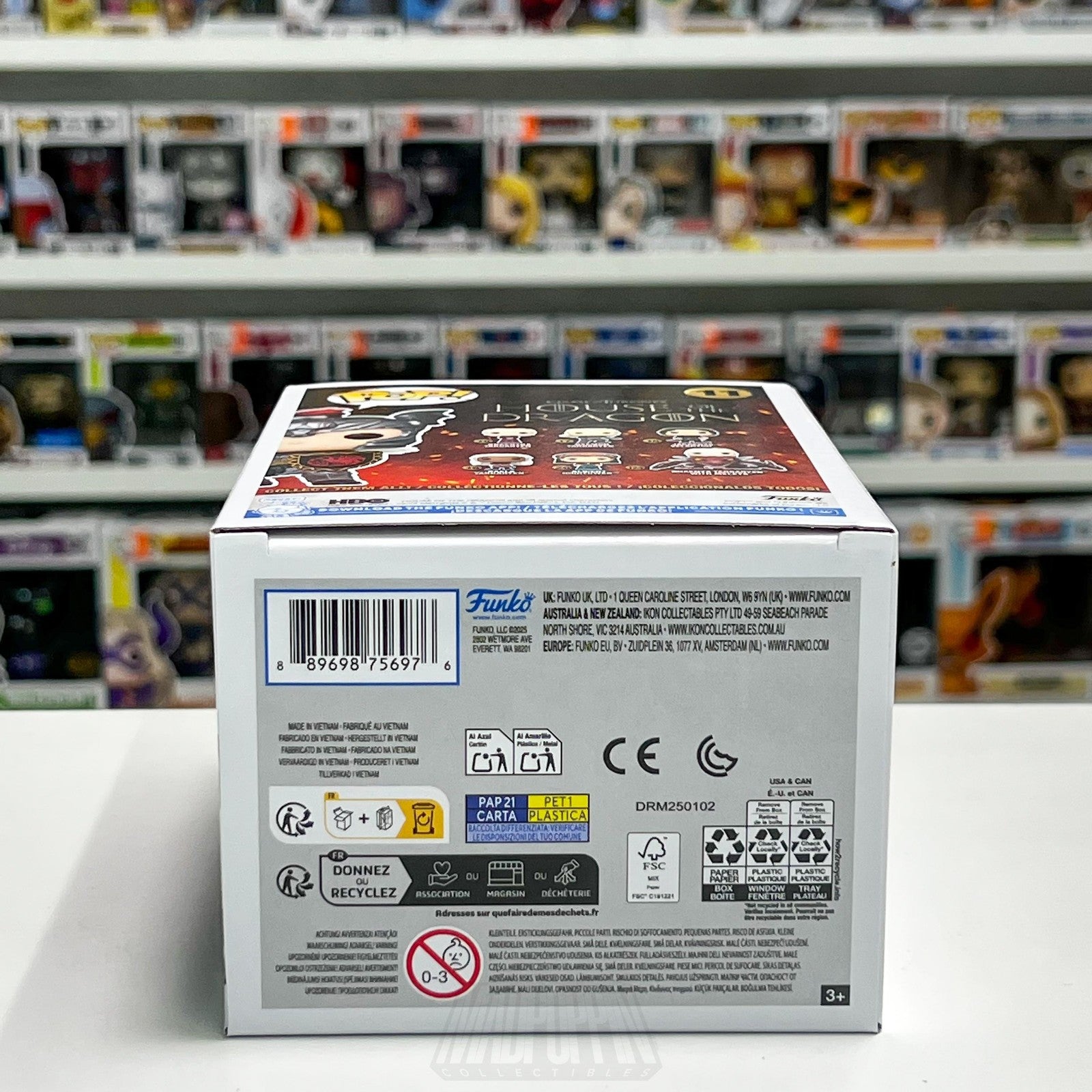 Funko Pop House of the Dragon Daemon Targaryen 11 WonderCon Limited Edition GOT