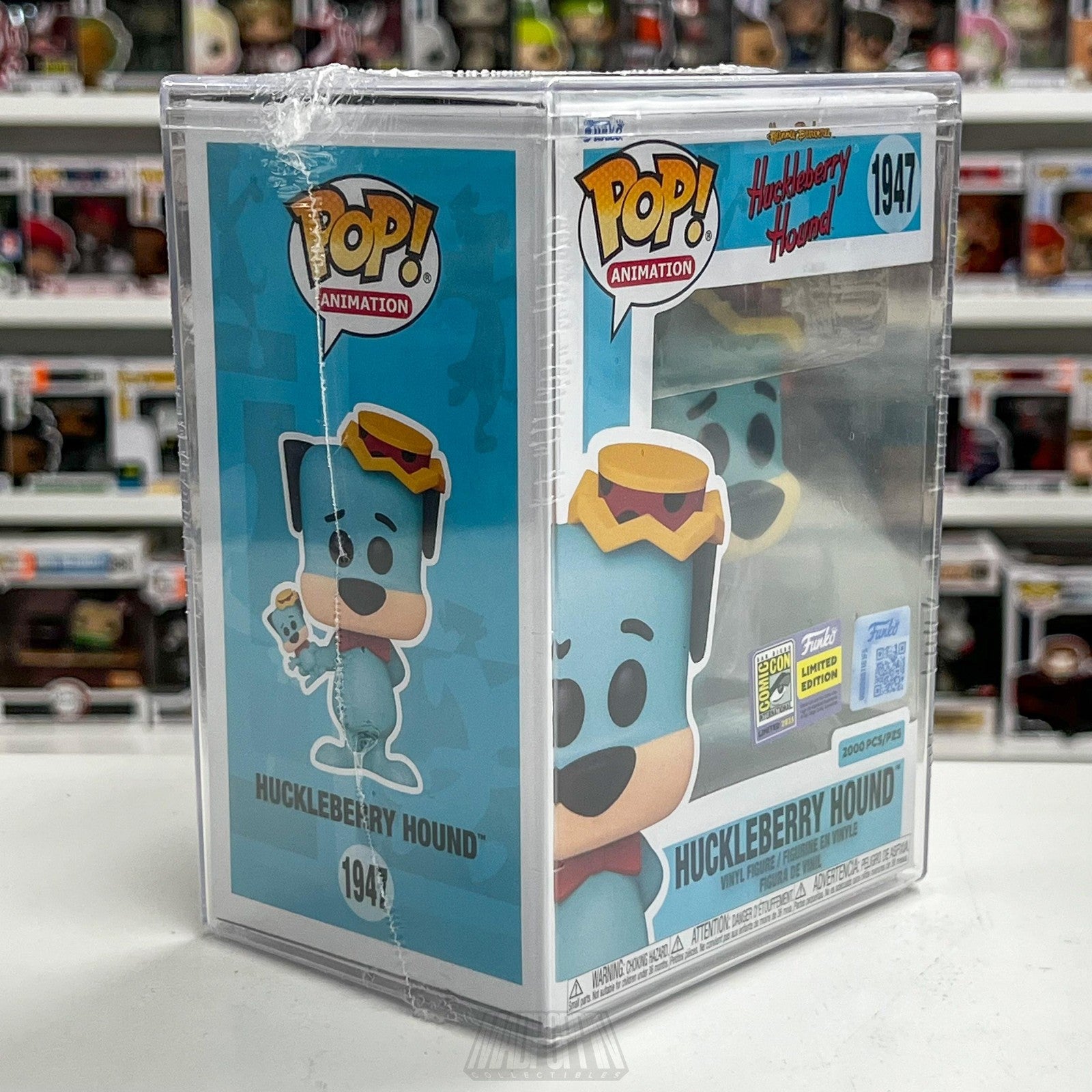 Funko Pop Animation Huckleberry Hound Blue 1947 SDCC 2023 Limited Edition 2000pc