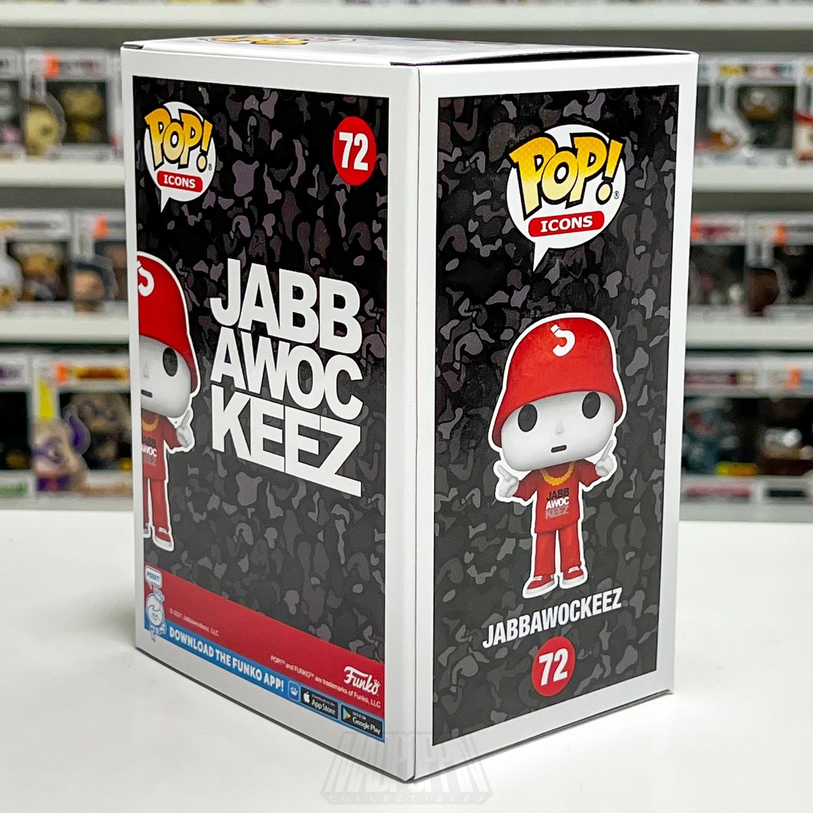 Funko Pop! Icons Jabbawockeez 72 Vinyl Figure Red Outfit New Dance Crew Toy NIB