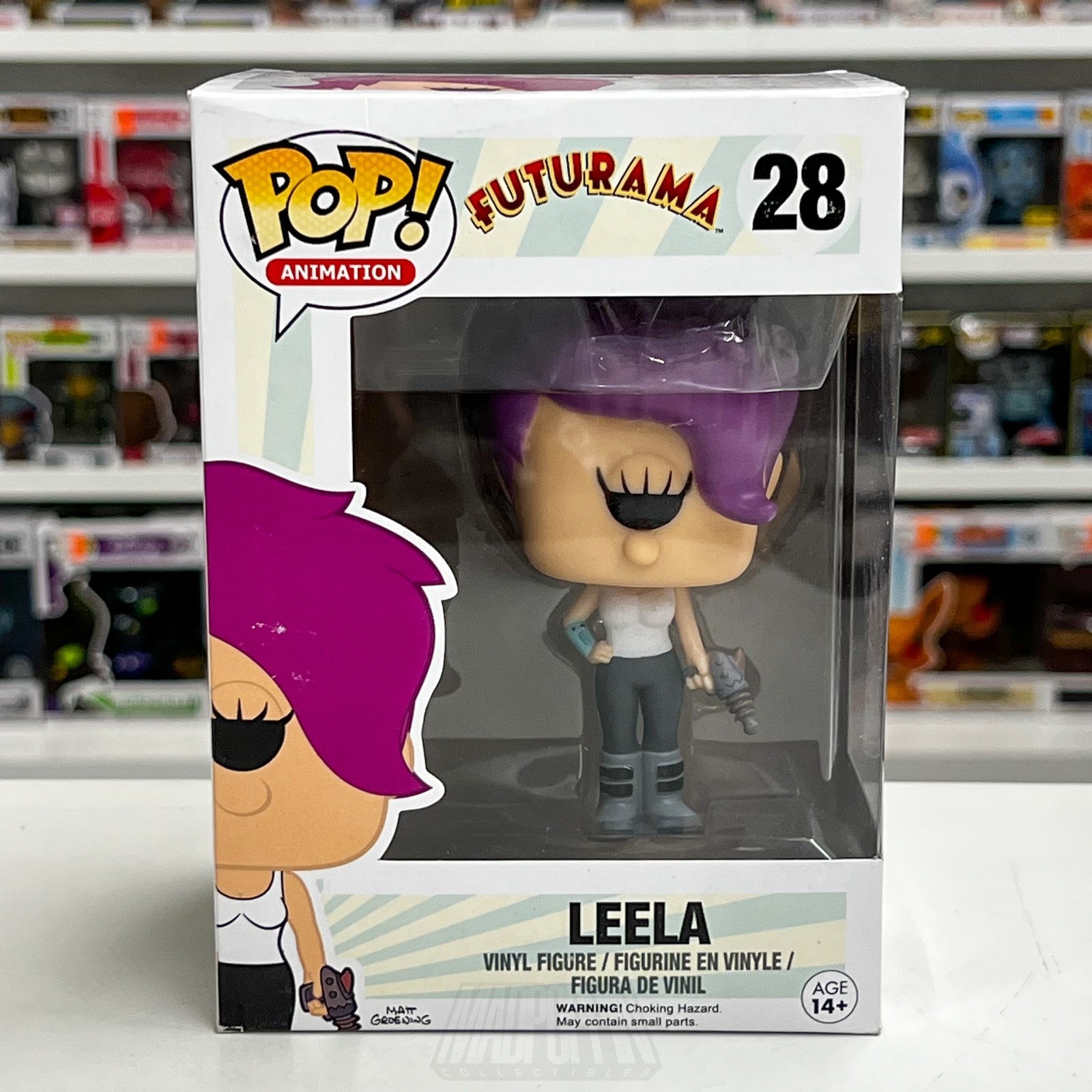 Funko Pop Animation Futurama Turanga Leela 28 TV Show Comedy Toy Vinyl Figure0