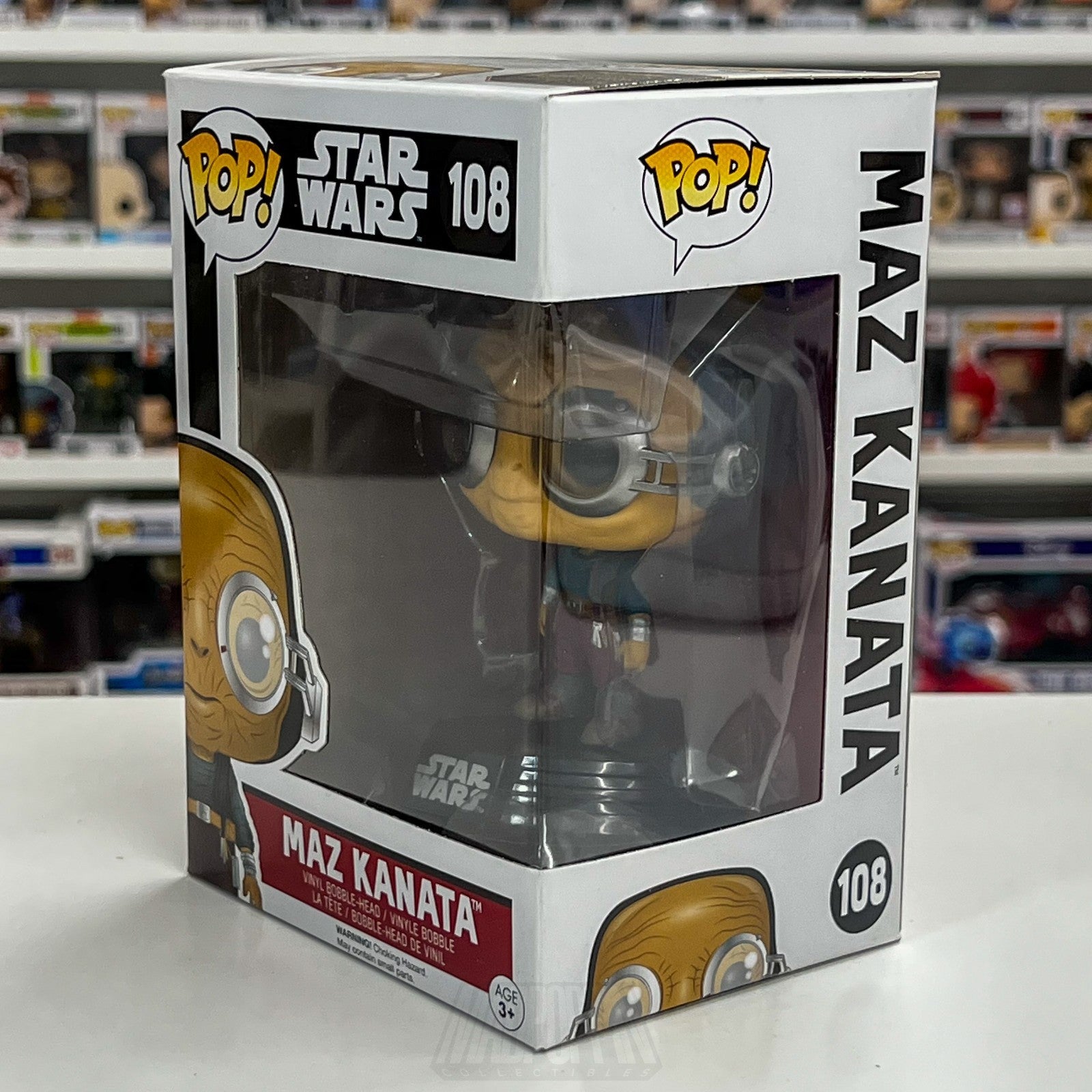Funko Pop Star Wars Episode VII Force Awakens Maz Kanata 108 Toy Vinyl Figure1