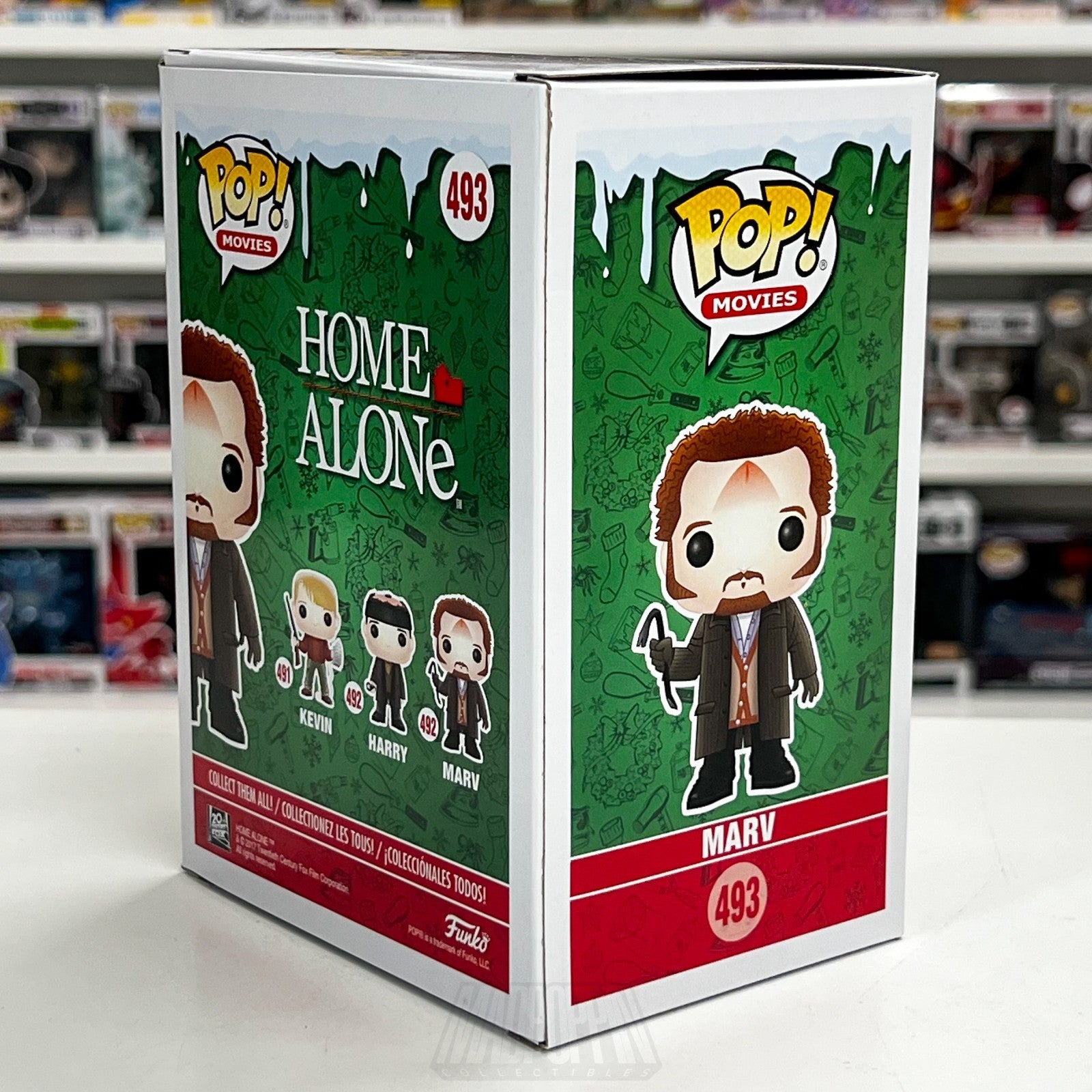 Funko Pop Movies Home Alone Marv Murchins 493 Wet Bandits Christmas Vinyl Figure4