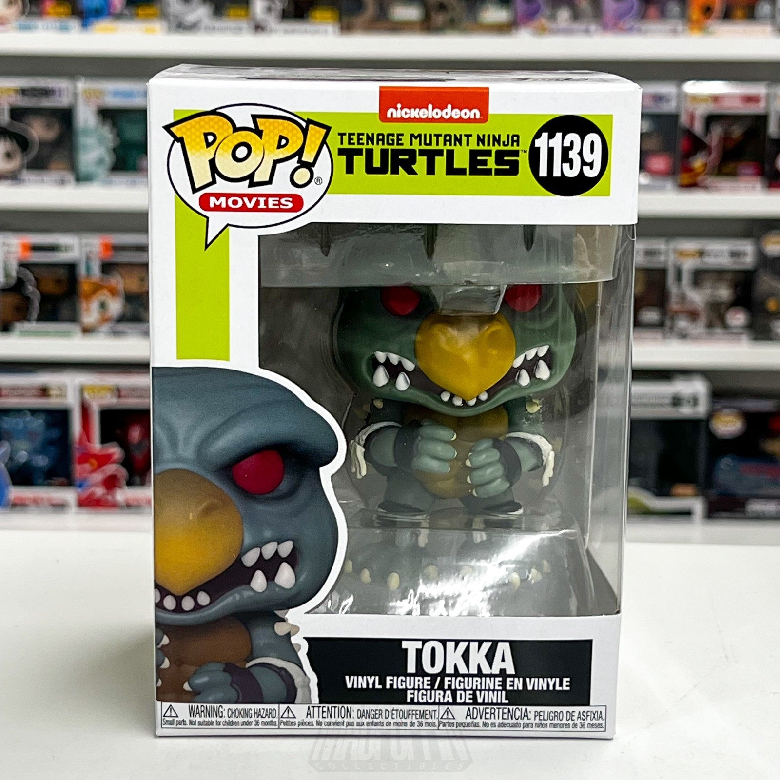 Funko Pop Movies Nickelodeon Teenage Mutant Ninja Turtles TMNT Tokka 1139 Figure0