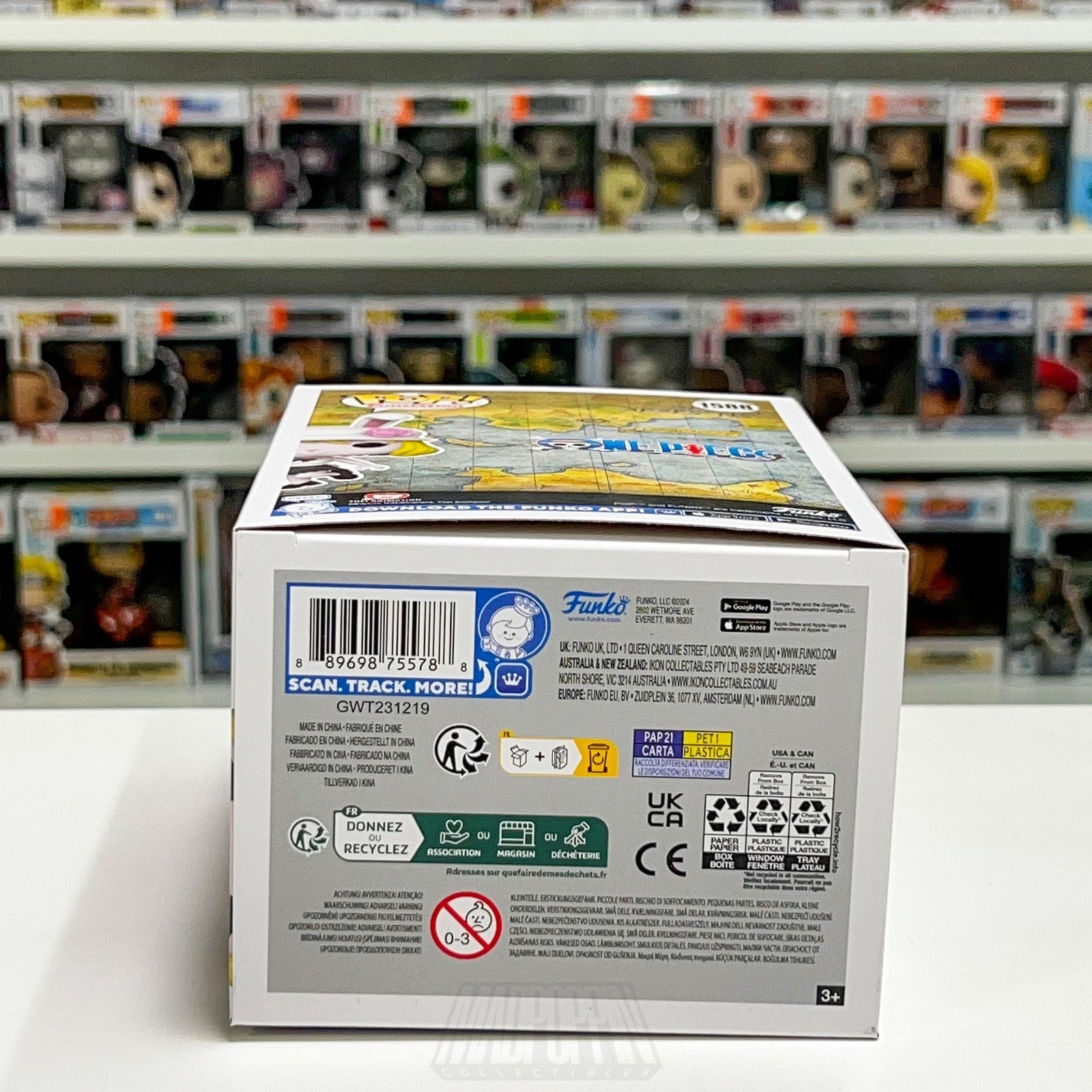 Funko Pop Animation One Piece Carrot #1588 Anime Vinyl Figure Toy New in Box Toy