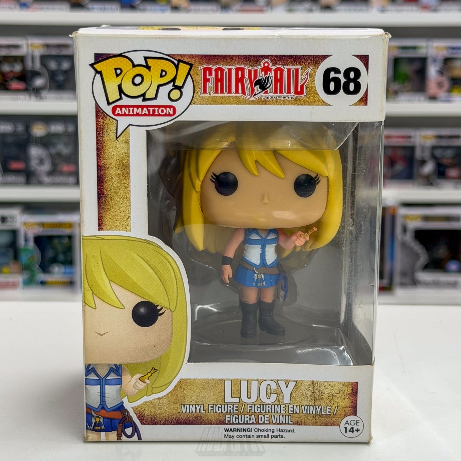 Funko Pop Anime Fairy Tail Lucy Heartfilia 68 VAULTED Manga Toy Vinyl Figure0