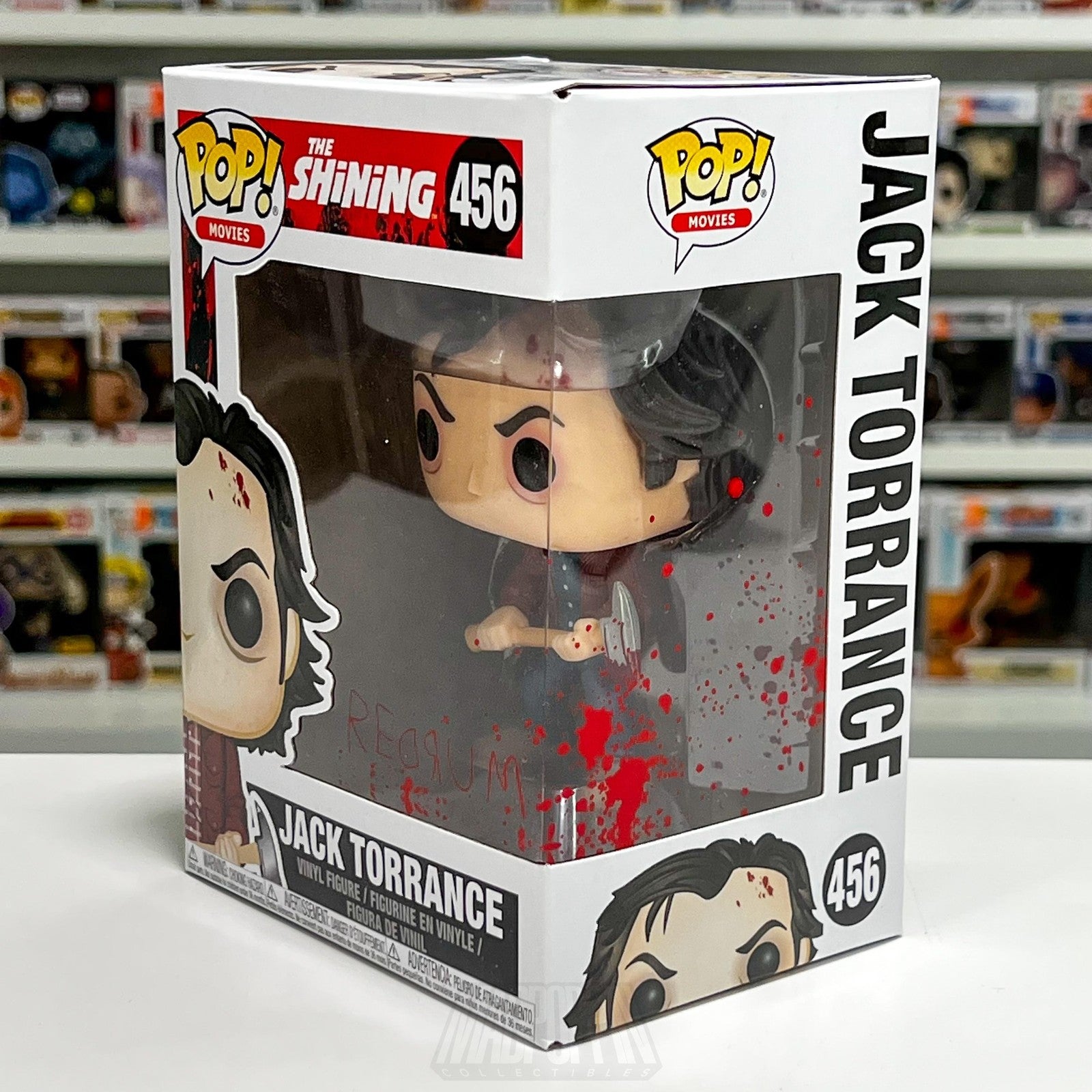 Funko Pop Movies Shining Jack Torrance 456 Vinyl Figure Horror Kubrick Nicholson