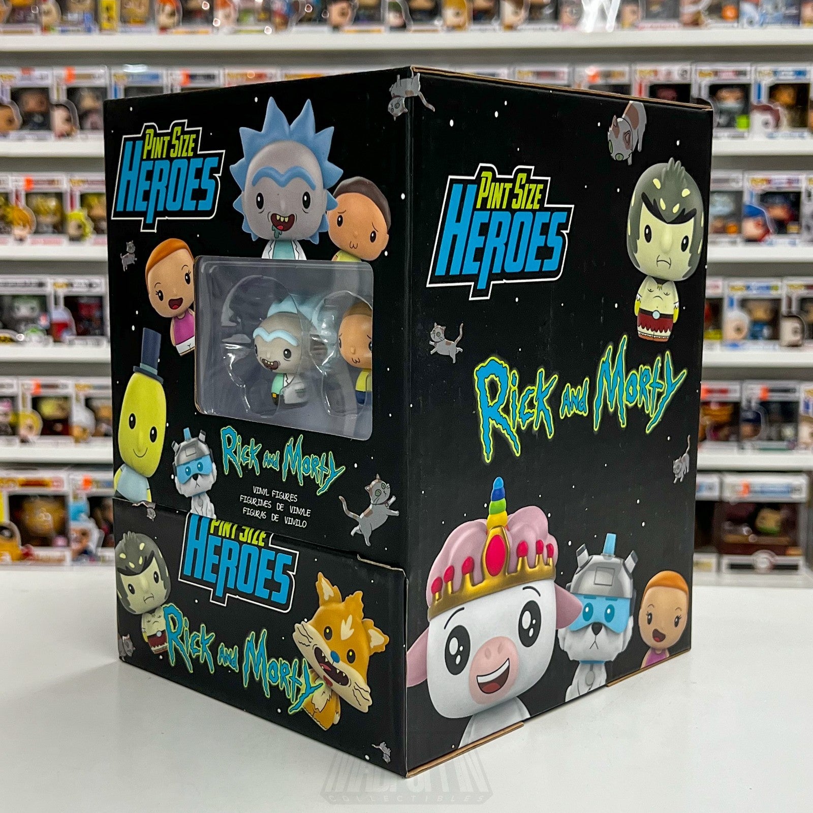 Funko Pint Size Heroes Rick and Morty Blind Box Full Case 12 Pack Vinyl Figures1