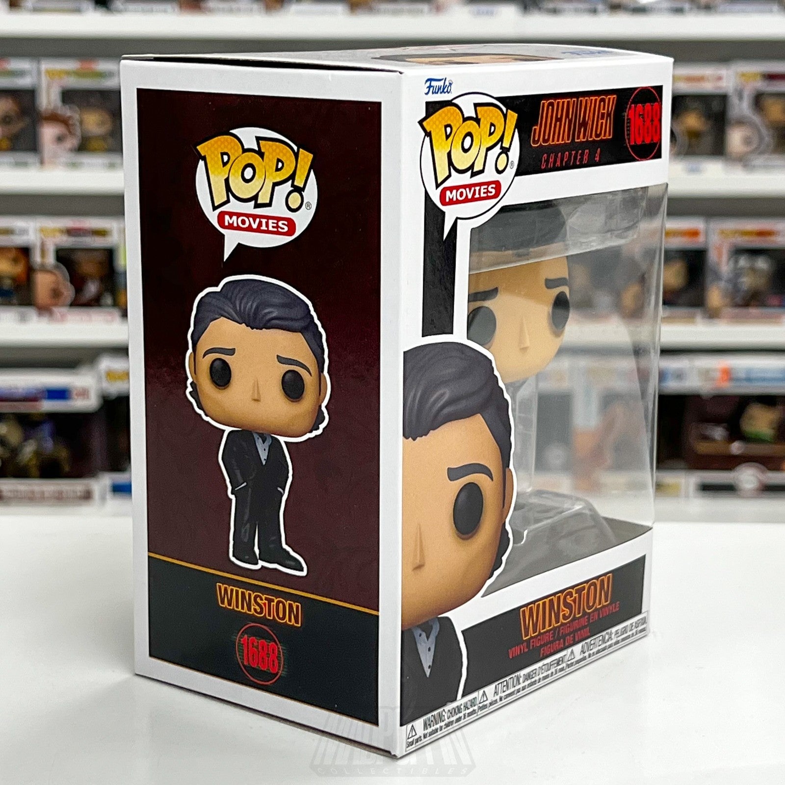 Funko Pop Movies John Wick Chapter 4 Winston Scott 1688 Assassins Vinyl Figure5