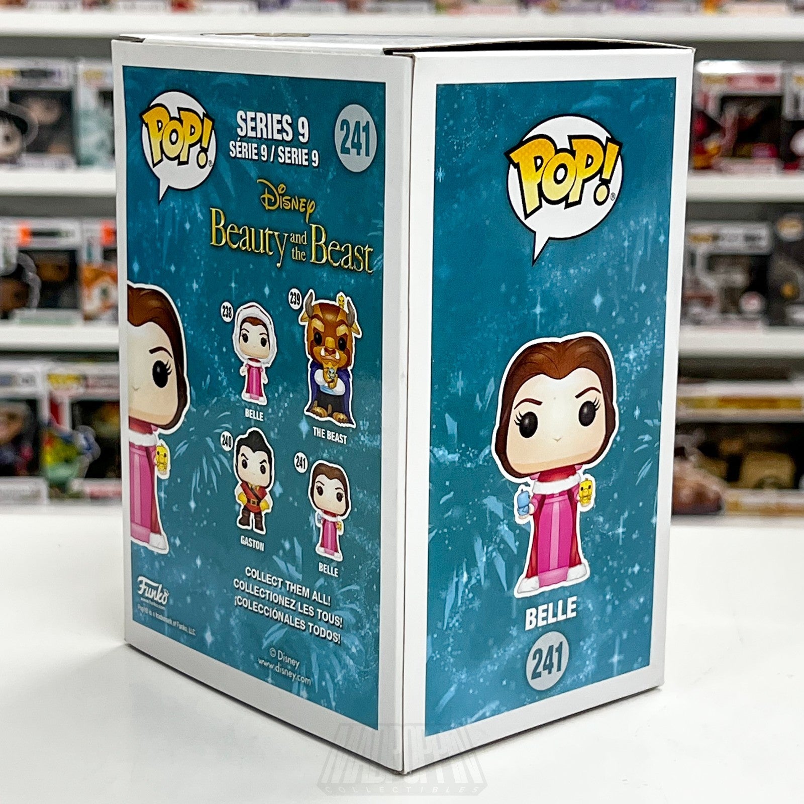 Funko Pop Disney Beauty & The Beast Belle Diamond Glitter Hot Topic 241 Figure4