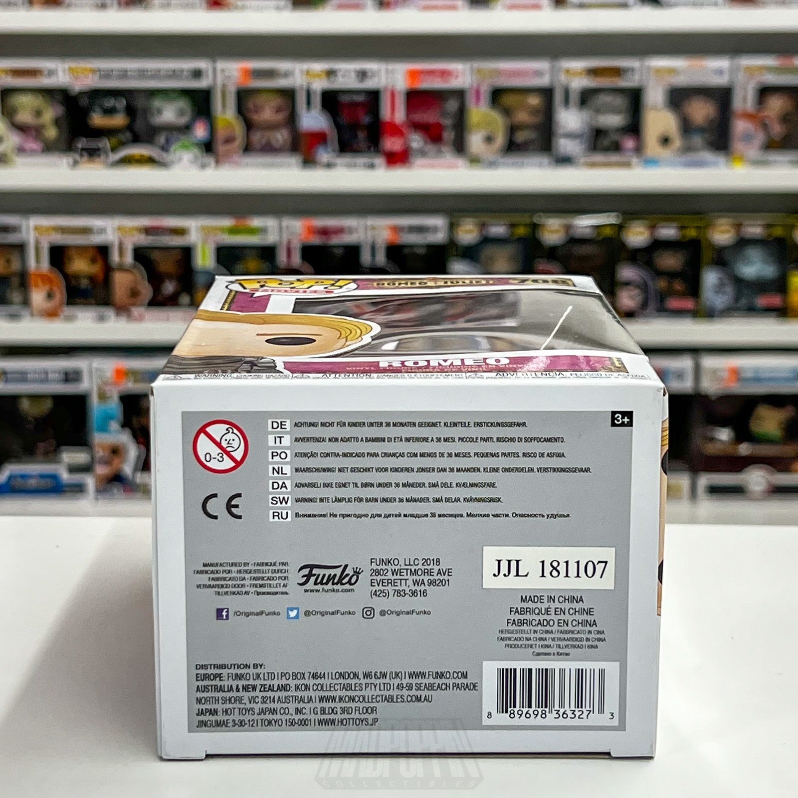 Funko Pop Movies Romeo & Juliet 708 William Shakespeare Romantic Vinyl Figure7