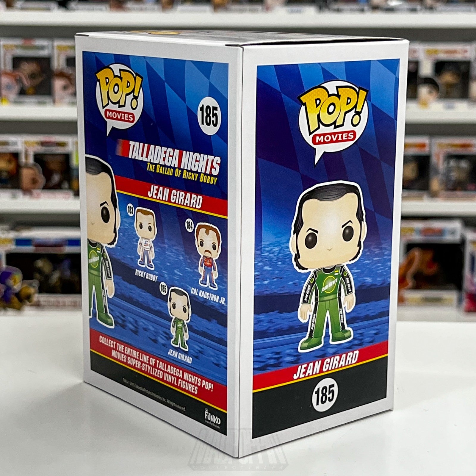 Funko Pop Movies Talladega Nights Jean Girard 185 NASCAR Comedy Toy Vinyl Figure4