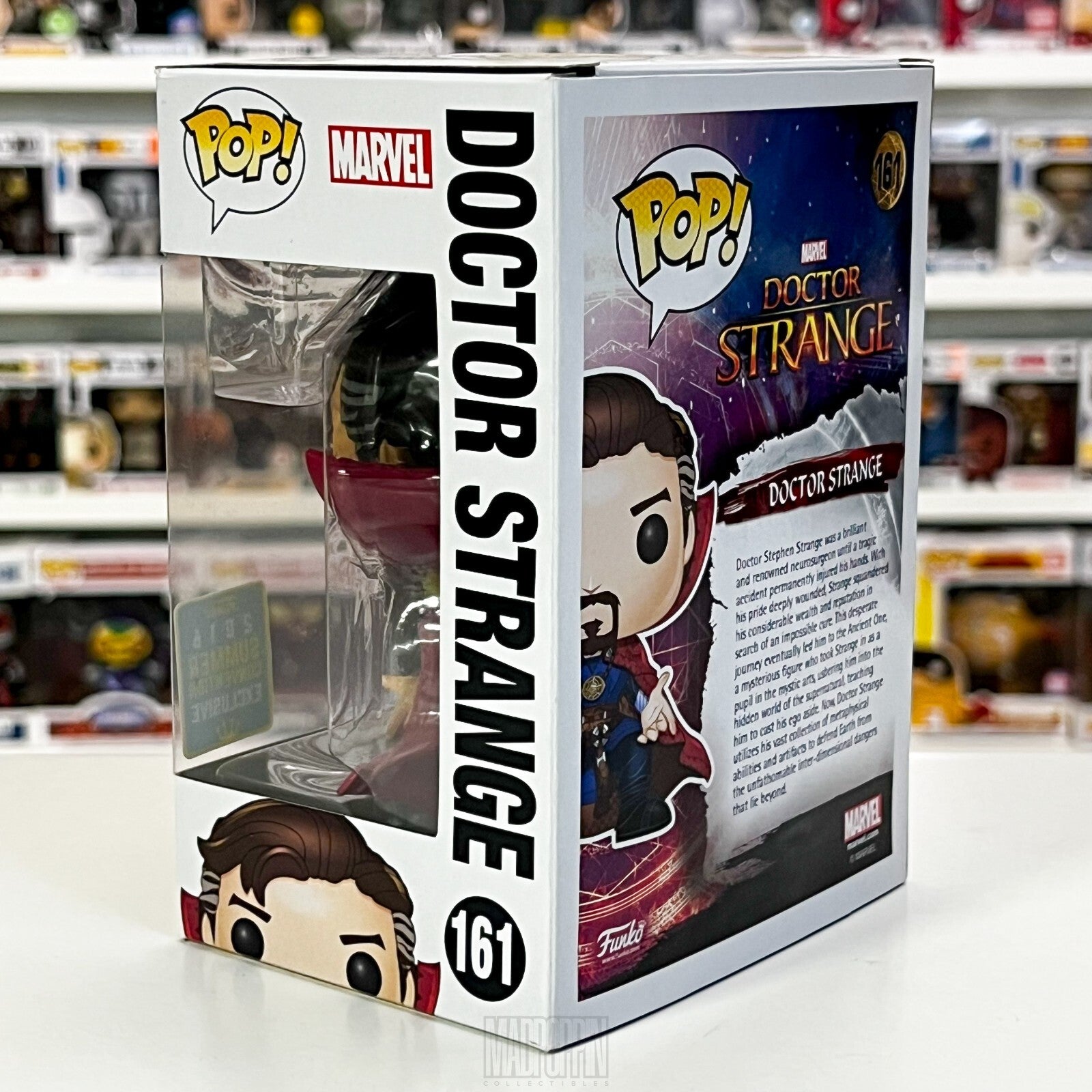 Funko Pop Marvel Doctor Strange w/Rune Sorcerer Supreme Summer Con SDCC 161